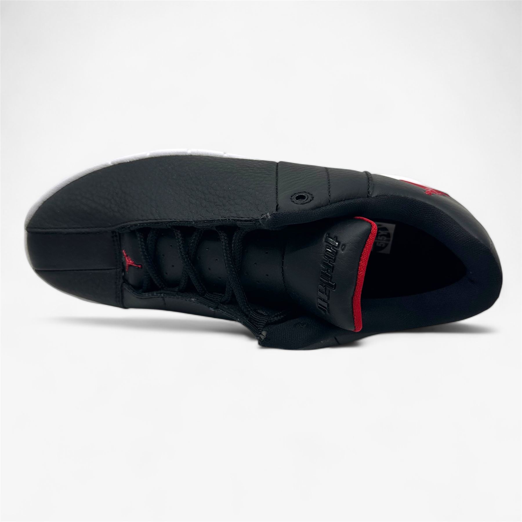 Jordan TE 2 Low GS Black Gym Red White Kids Athletic Sneaker | eBay