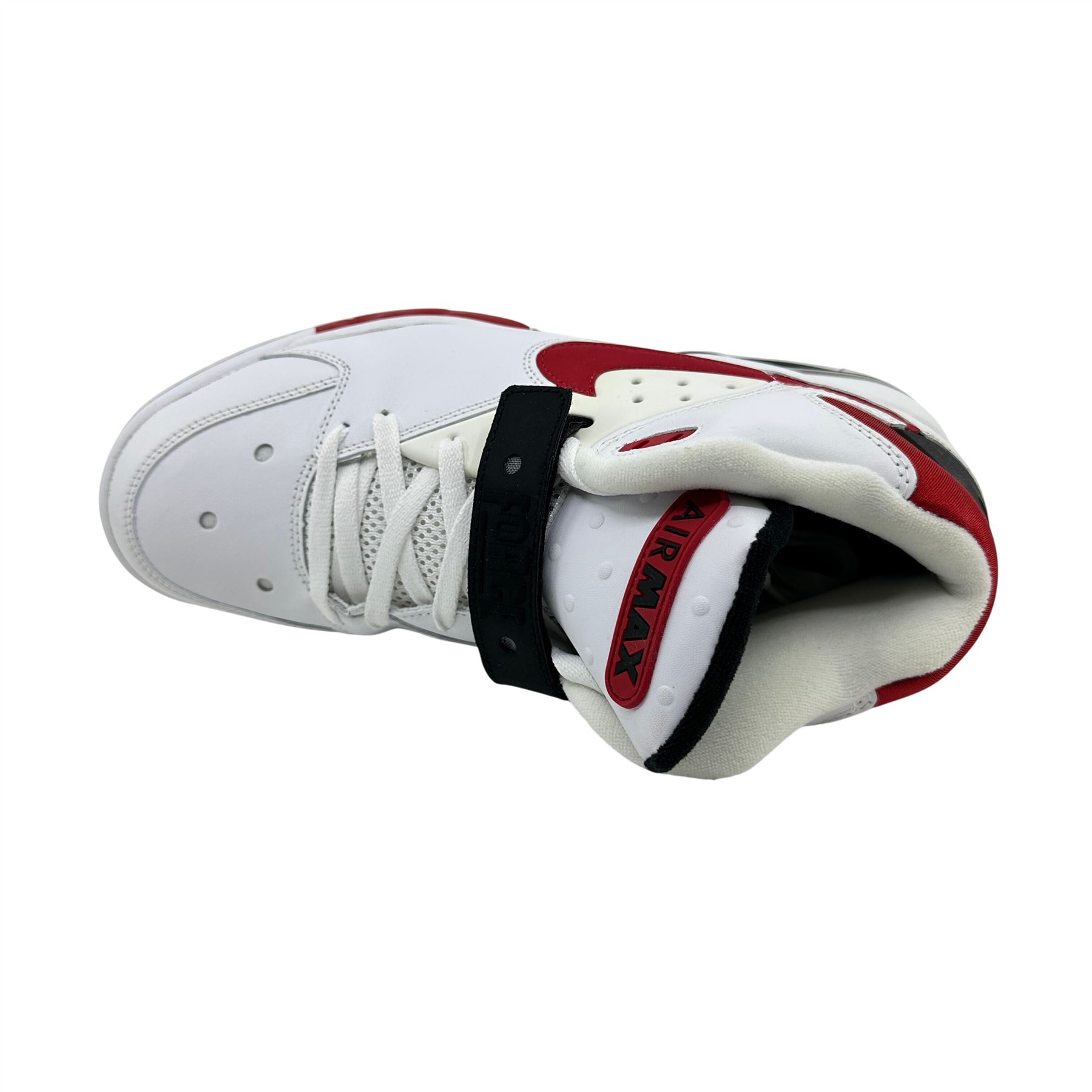 Nike Air Force Max White Univserity Red Black Mens Athletic Sneaker Nike Mens Air Max AP White Red Black Athletic Casual Shoes  main image 3