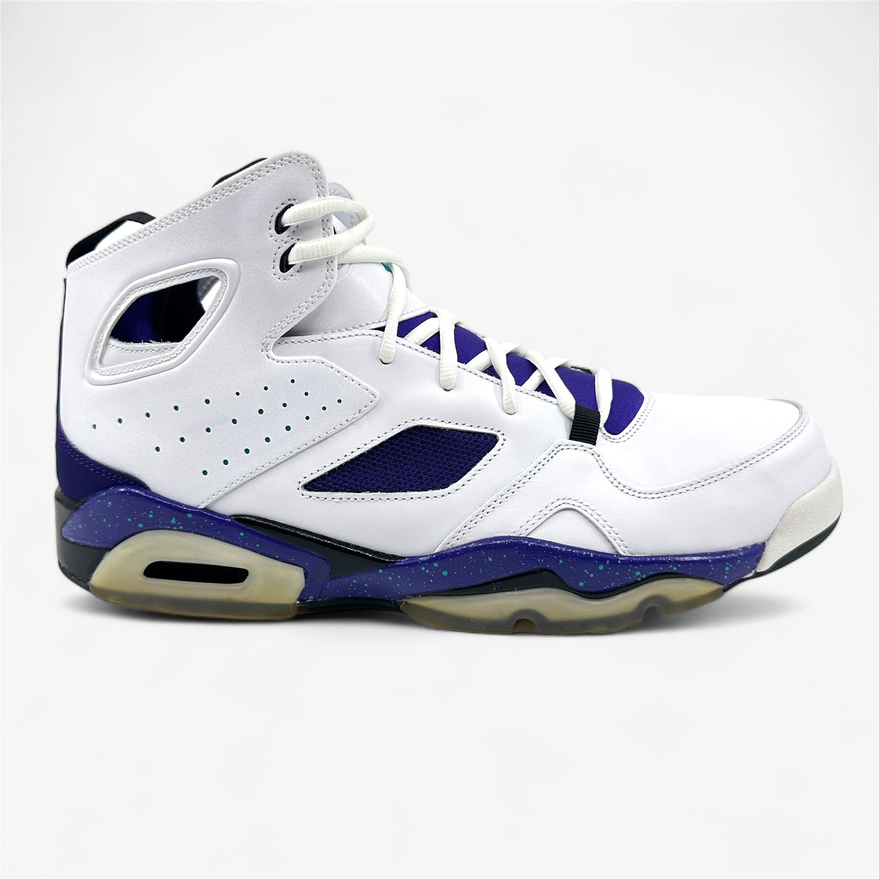 Nike Air Jordan Flight Club '91 フライトクラブ 91 Jordan Flight Club 91 White New Emerald Grape Ice Black Mens