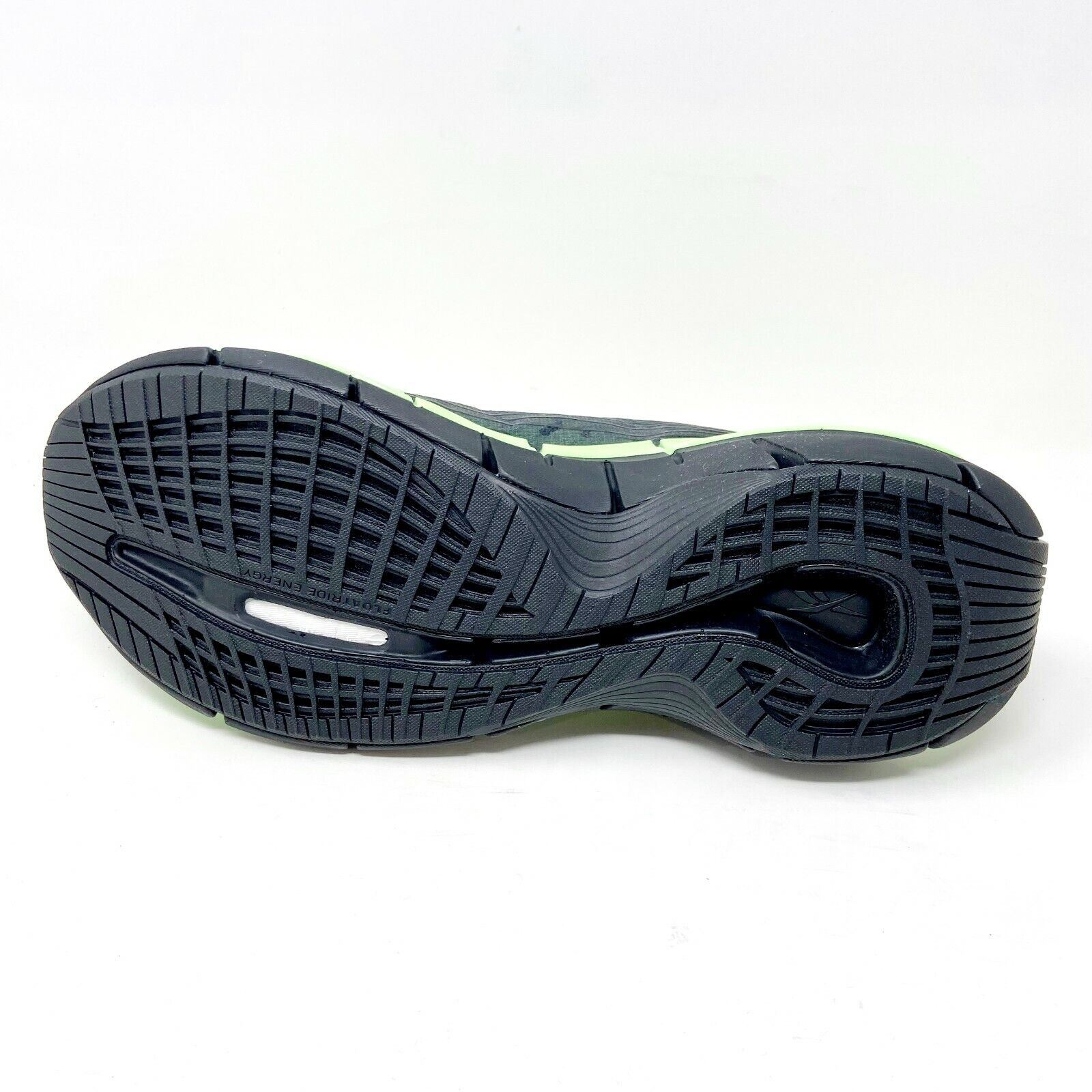 Reebok Zig Kinetica II Black Neon Mint Green Mens Running Shoes