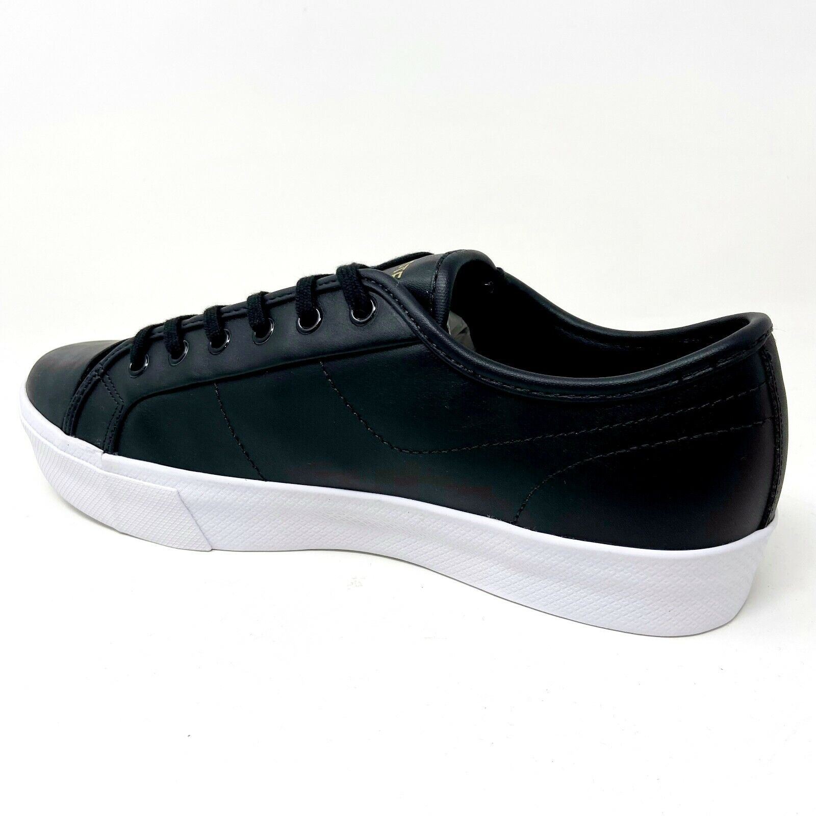 lacoste ziane black leather