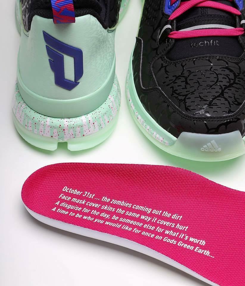 damian lillard day of the dead shoes