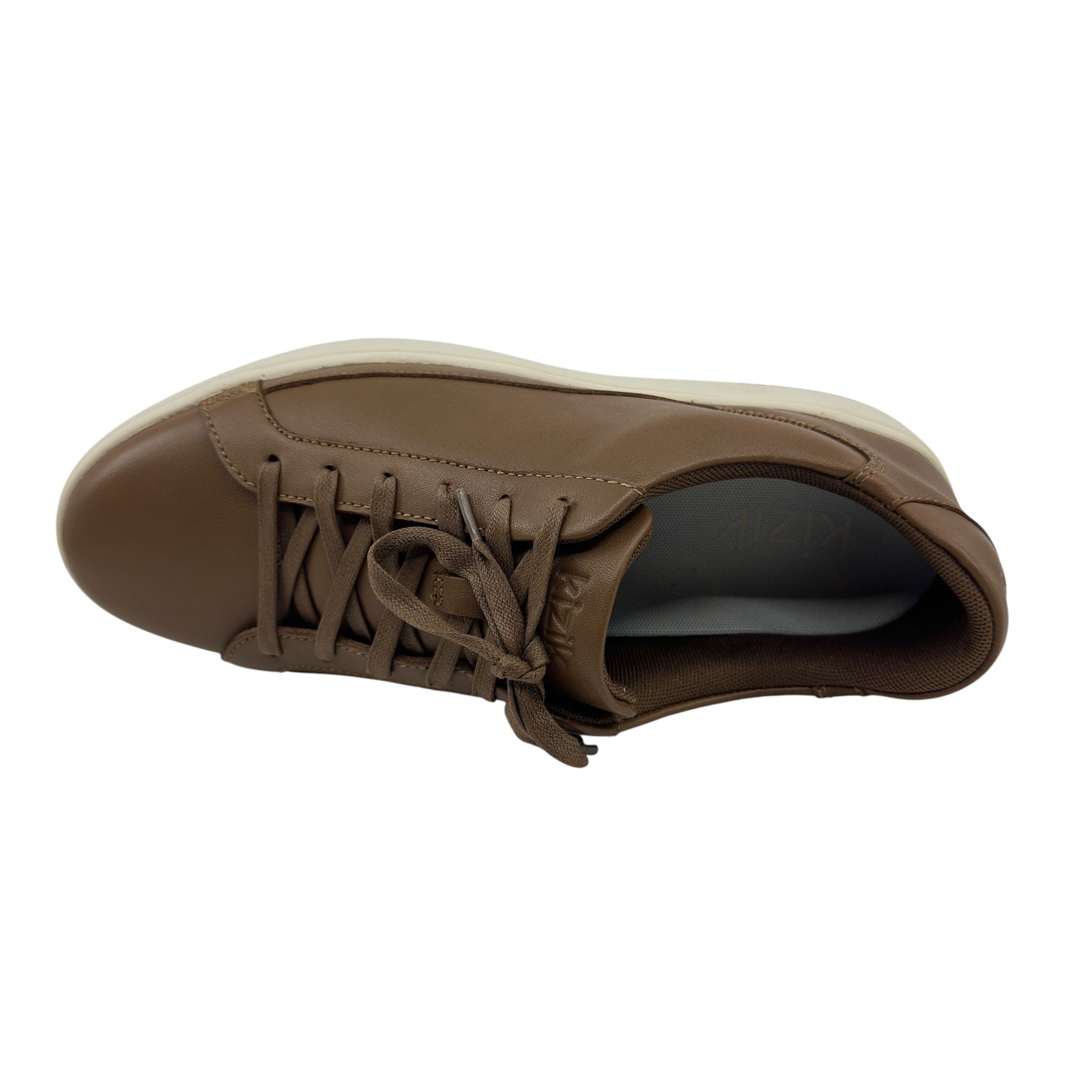 Kizik Vegas Chestnut Mens Wide Athletic Sneaker Vegas_Chestnut_3-  main image 4