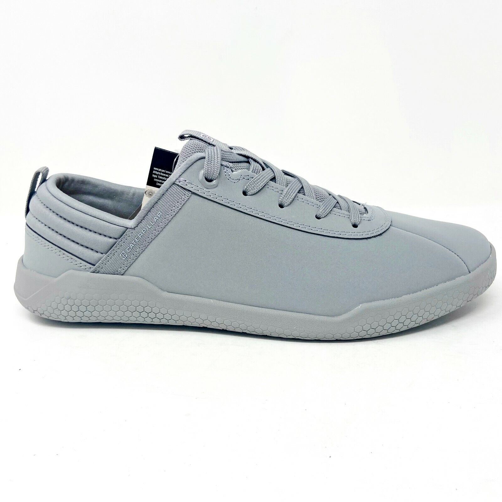 Caterpillar Hex Grey Mens Size 7 Trainers Casual Sneakers P724083