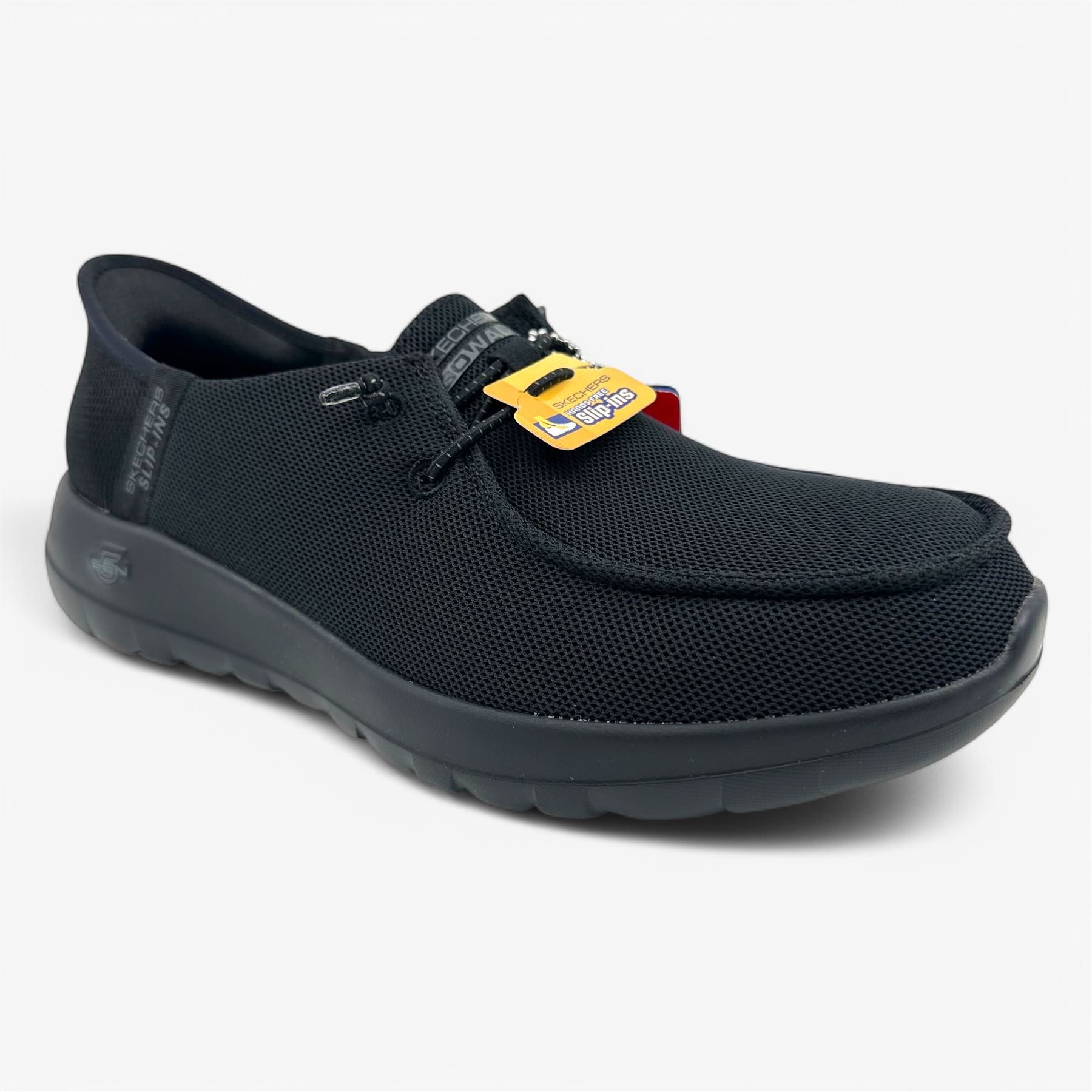 Skechers Go Walk Joy Idalis Black Womens Wide Athletic Sneaker | eBay