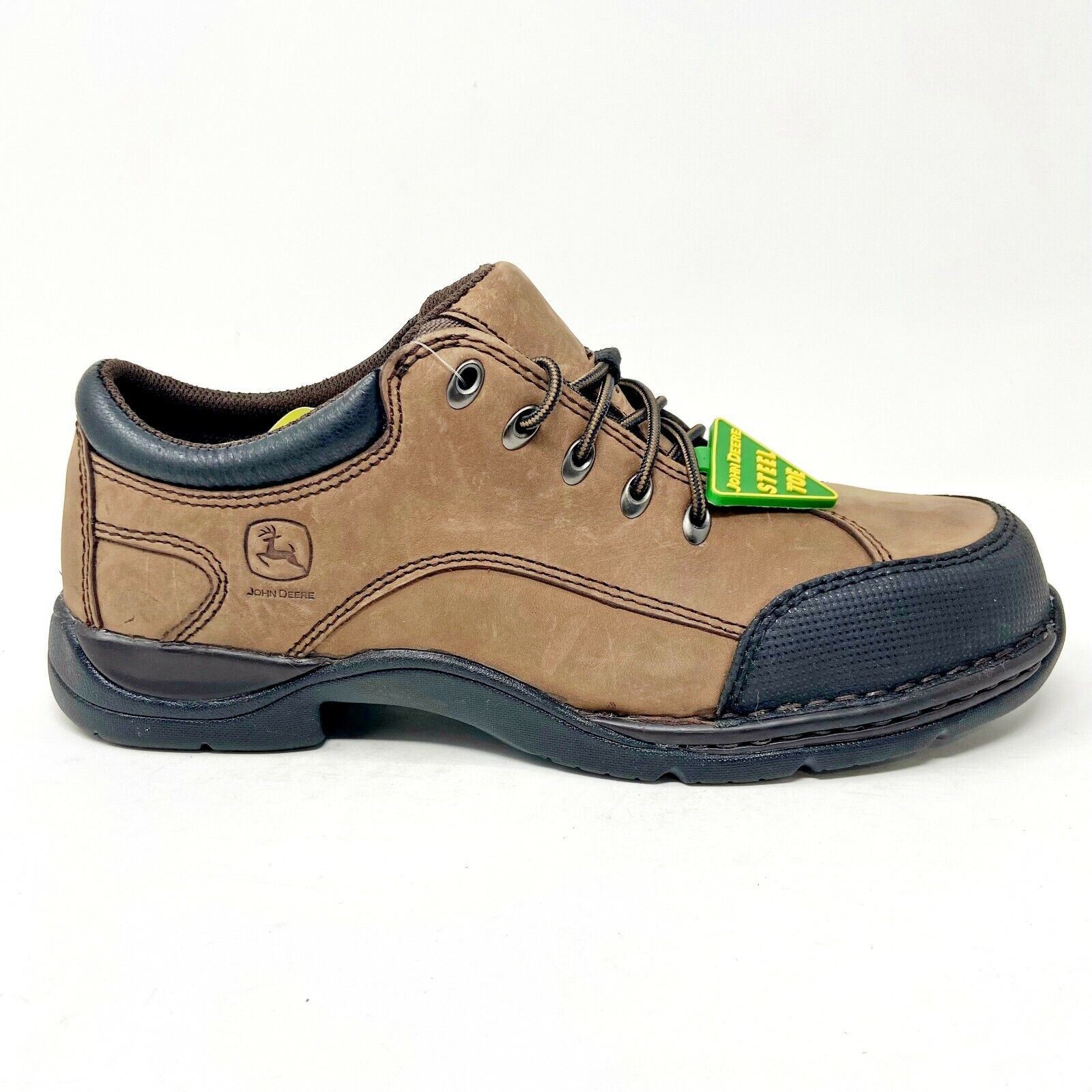John Deere Boots LAD Brown Nubuck Oxford ESD ST Womens Size  display picture 3