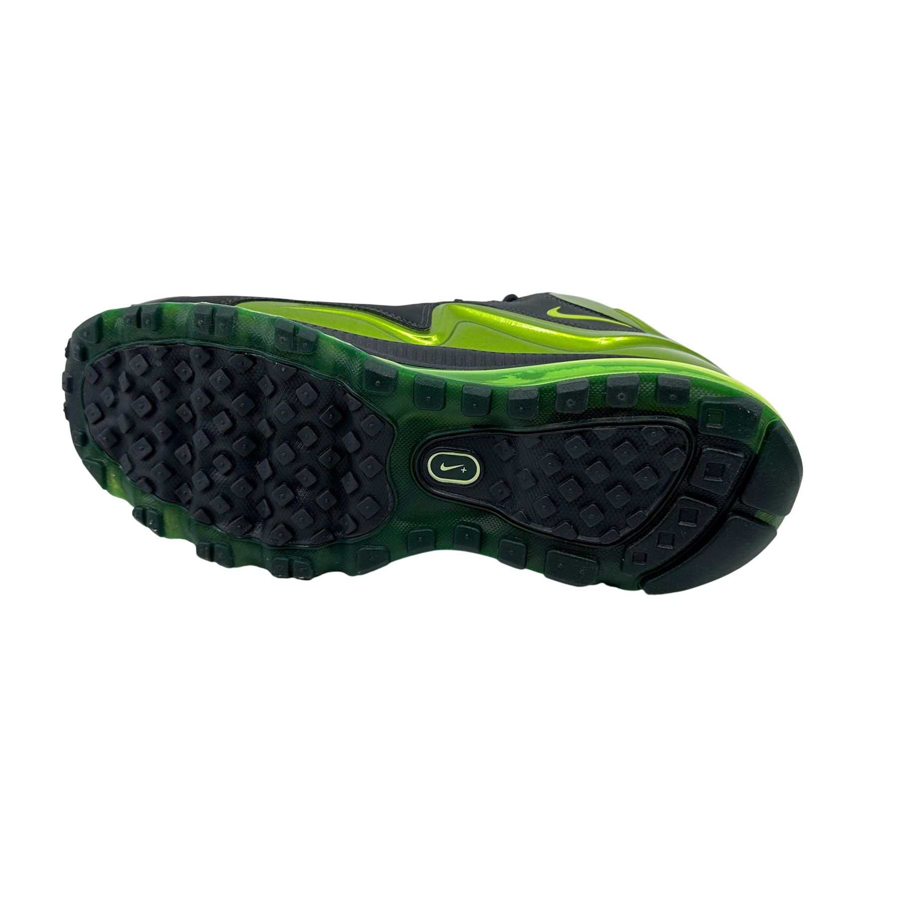 Nike Air Max Flyposite Anthracite Brilliant Green Mens Athletic