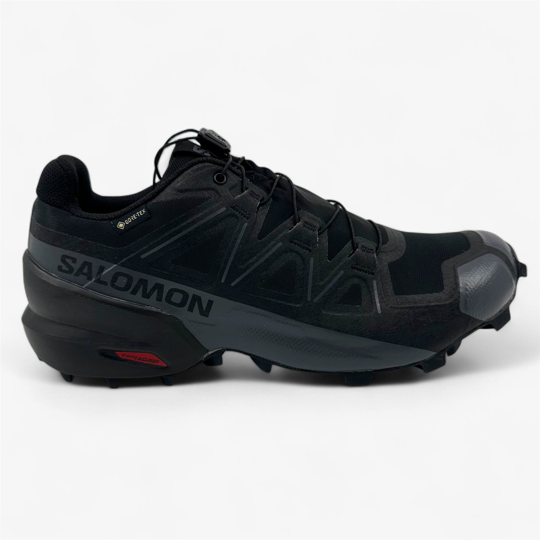 Salomon Speedcross GTX Black Quiet Shade Mens Size 9 Athletic Gore