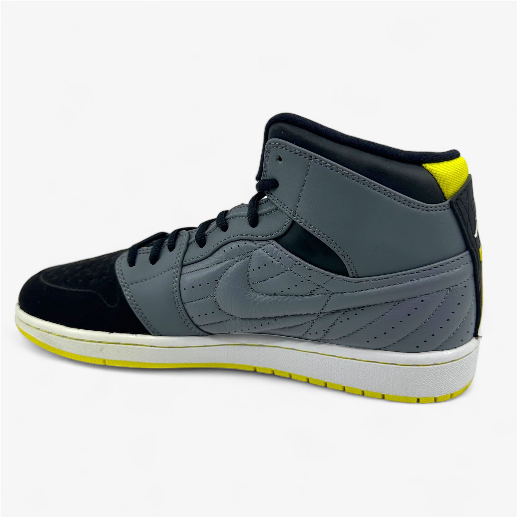 Jordan Air Jordan 1 Retro 99 Cool Grey Vibrant Yellow Black