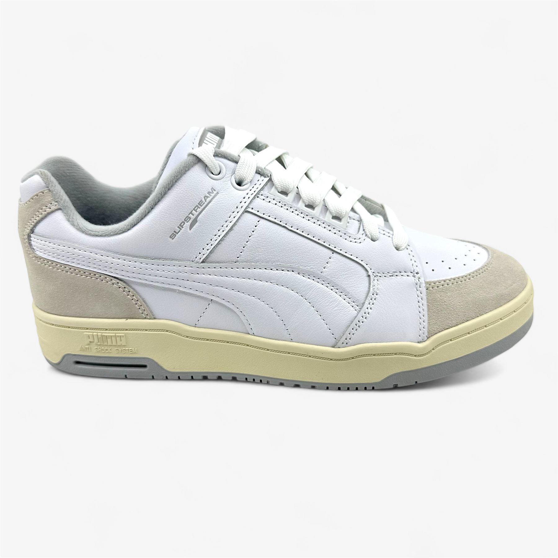 PUMA Slipstream Lo Retro White Pristine Mens Athletic Sneaker | eBay