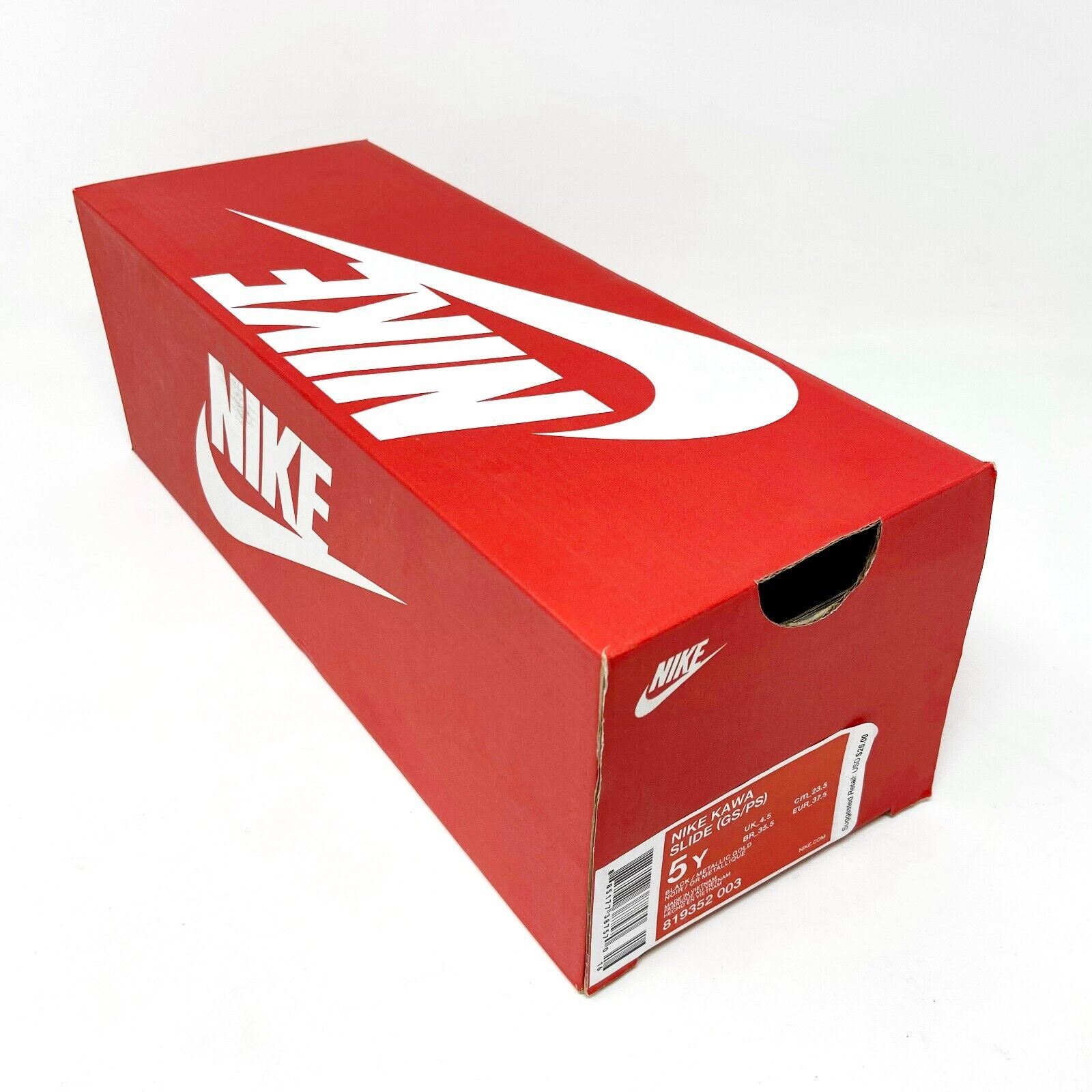 NIKEの箱 NIKE Red Empty Shoe Box Slides Storage Replacement NO SHOES BOX