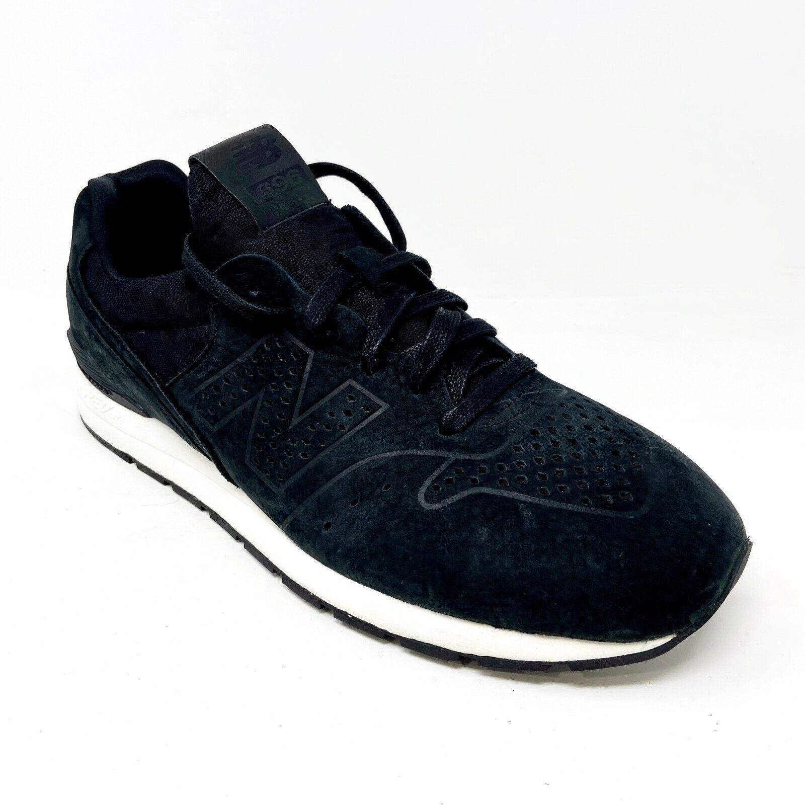 New Balance 696 Lifestyle Reengineered Revlite Black Mens Running