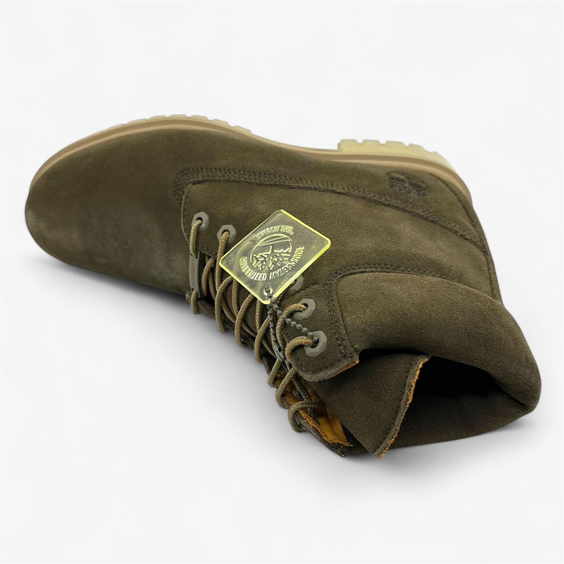 Timberland 6 Inch Premium Dark Olive Green Mens Boot