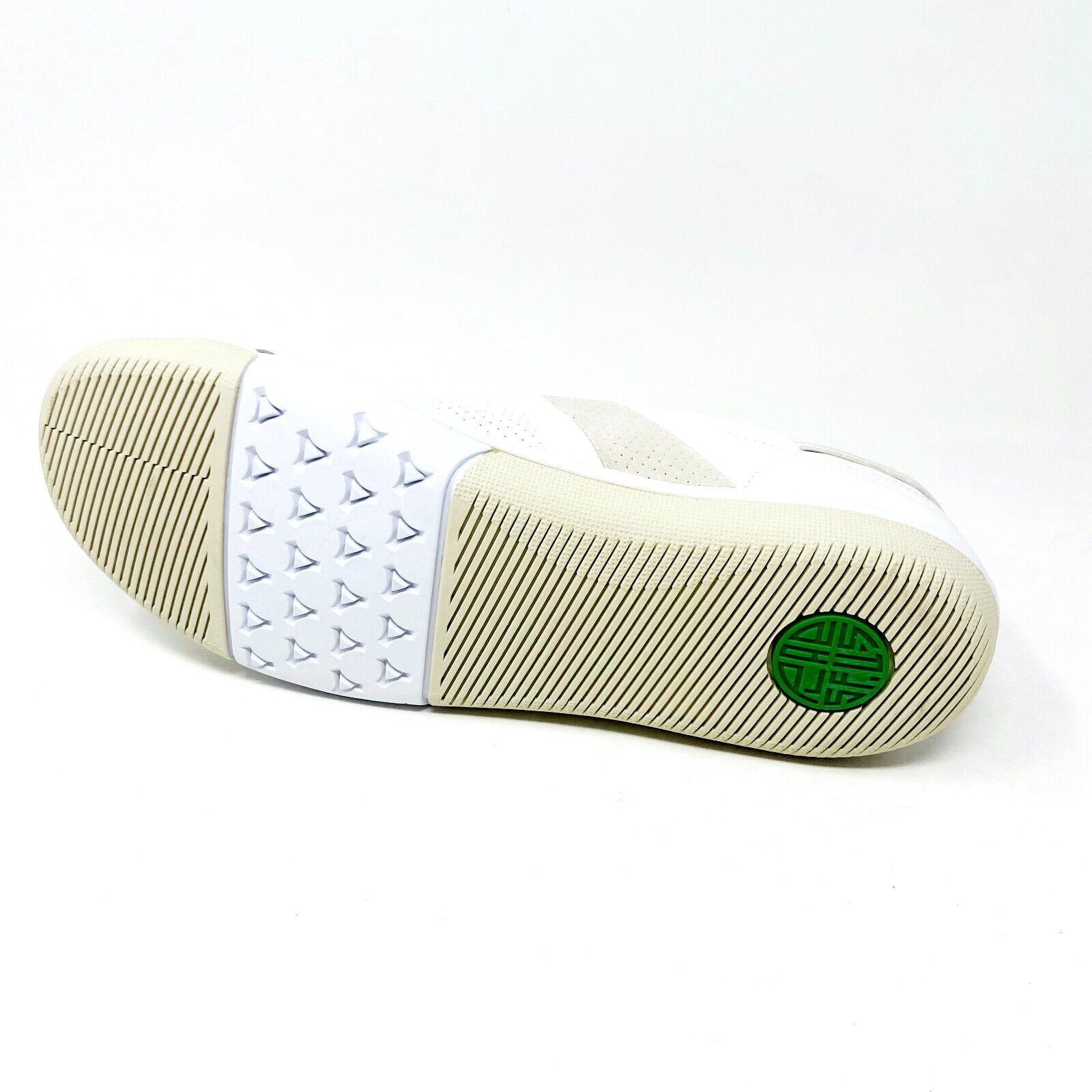 Plae Mulberry White Green Mens Full Grain Leather Casual  display picture 3