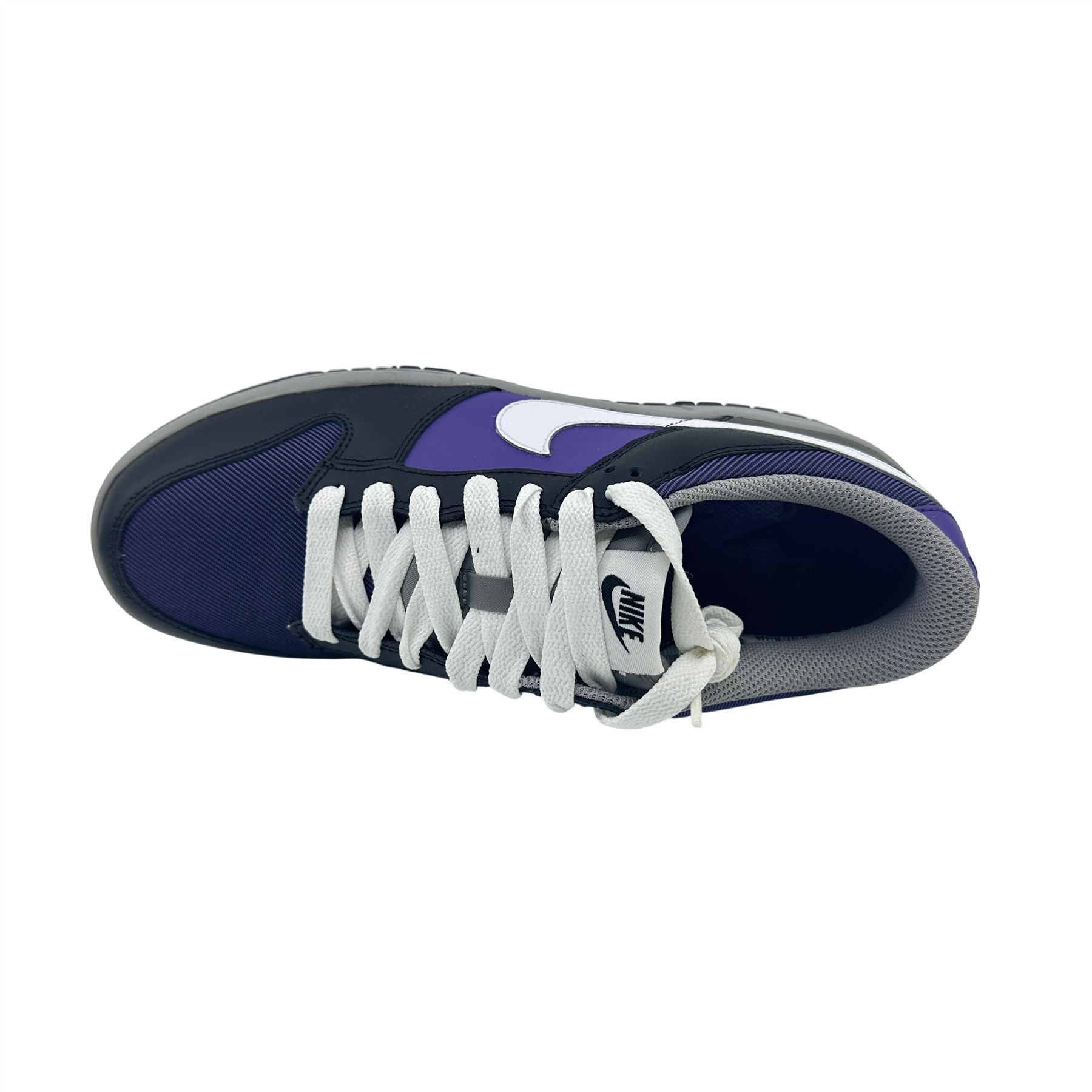 Nike Dunk Low Varsity Purple White Black Mens Size 8 Athletic
