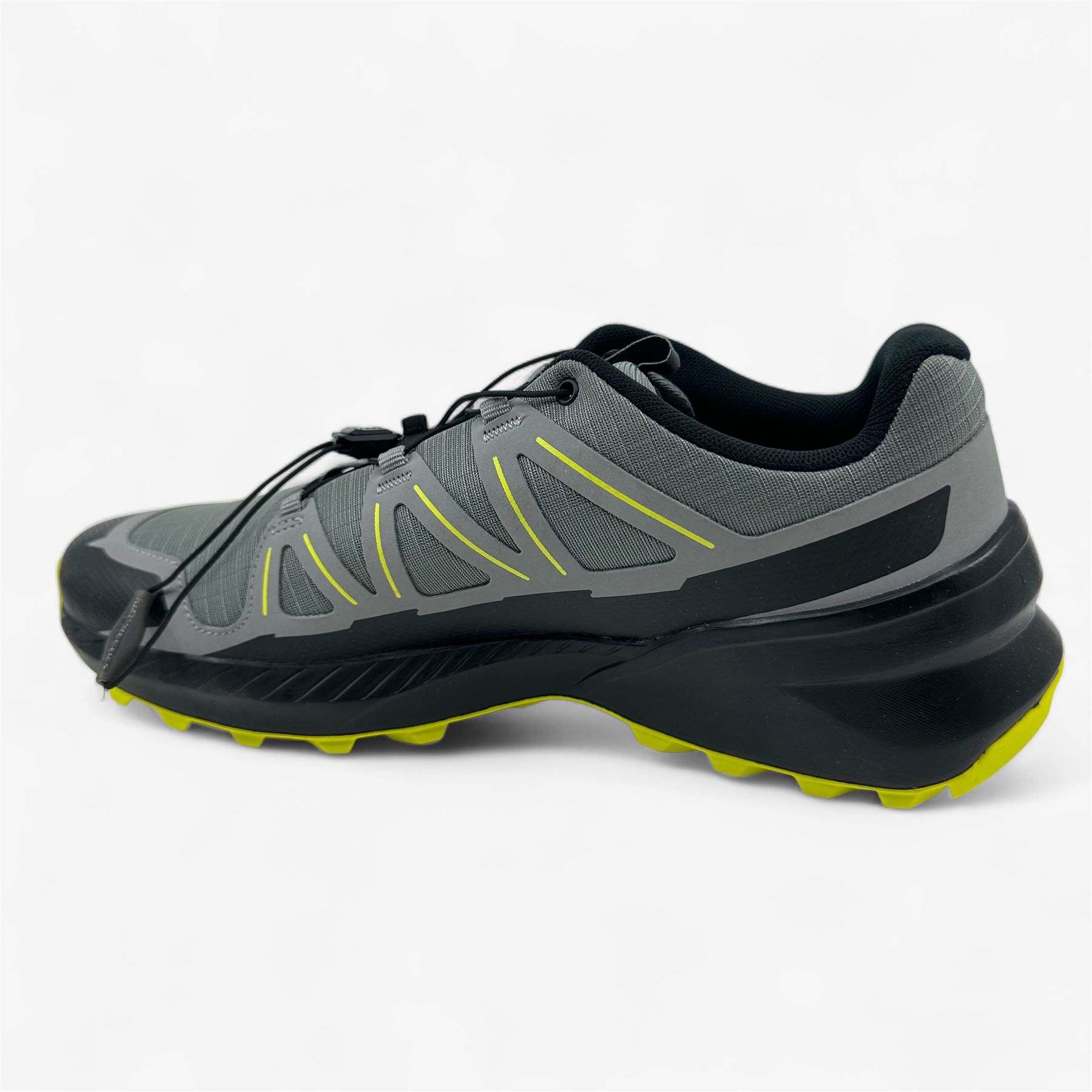 Salomon Speedcross Peak Quiet Shade Black Sulphur Spring Mens