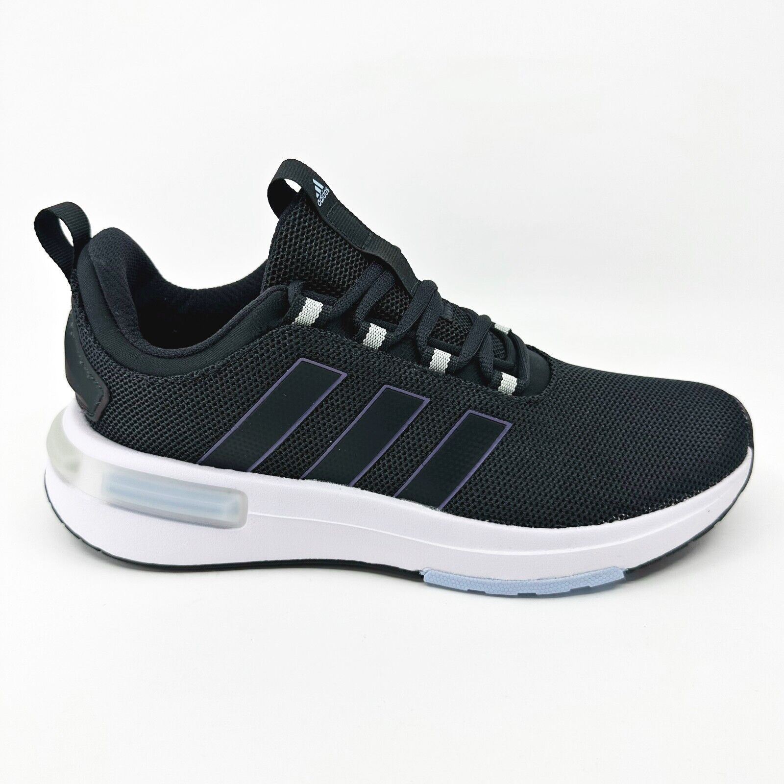 Adidas Racer TR23 Black White Blue Womens Running Shoes IG7343 | eBay