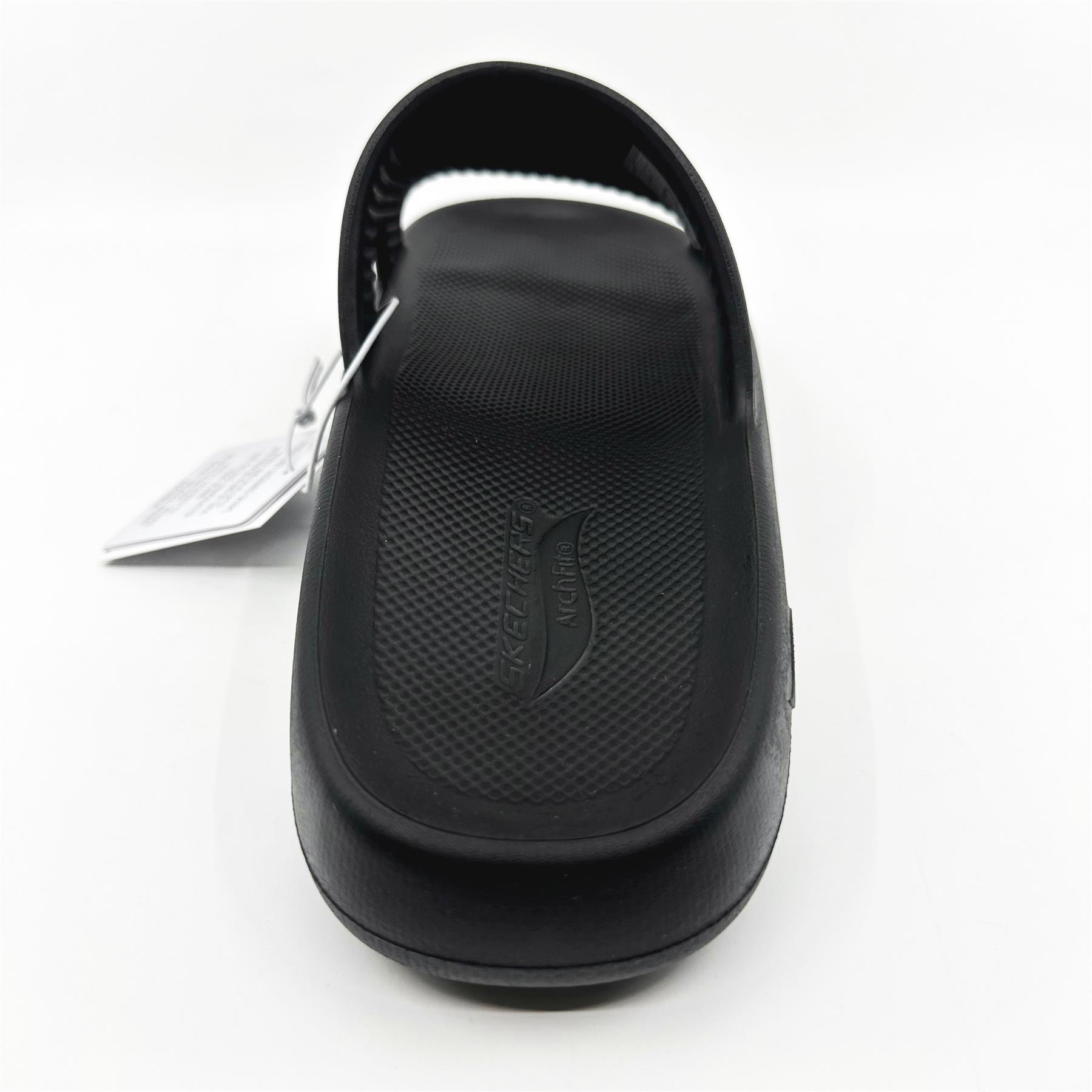 Skechers Foamies: Arch Fit Horizon Black Mens Sandal Slide Size 11 NEW Amazon.com | Skechers Foamies Arch Fit Slide 243159 Mens  main image 4