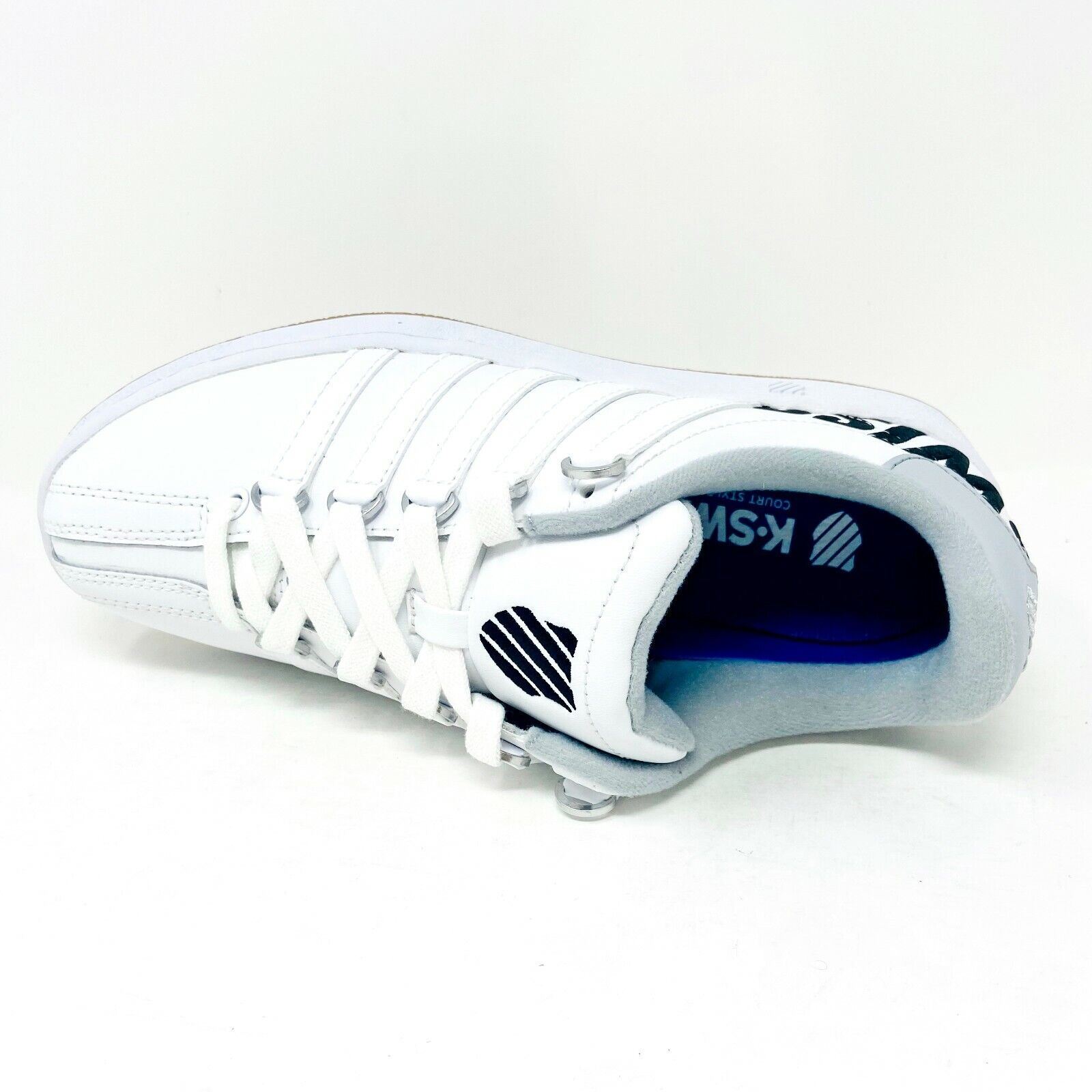 Chaussures K-Swiss Pour Femme - Blanc Et Marine, Taille US 11, Neuves Dans Leur Boîte