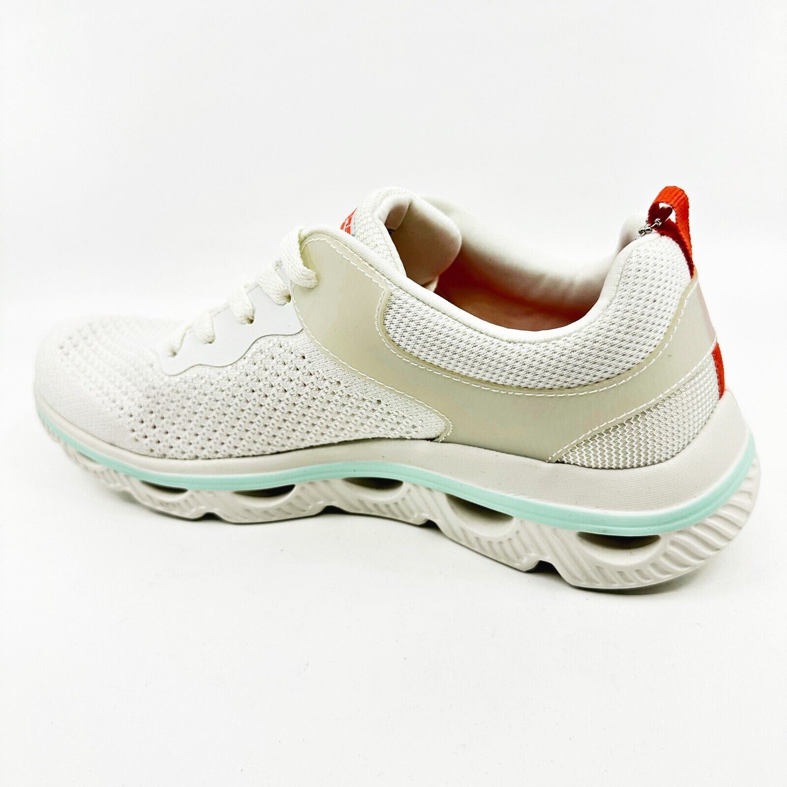 Skechers Arc Waves Bobs Star Off White Womens Size 8 Glide