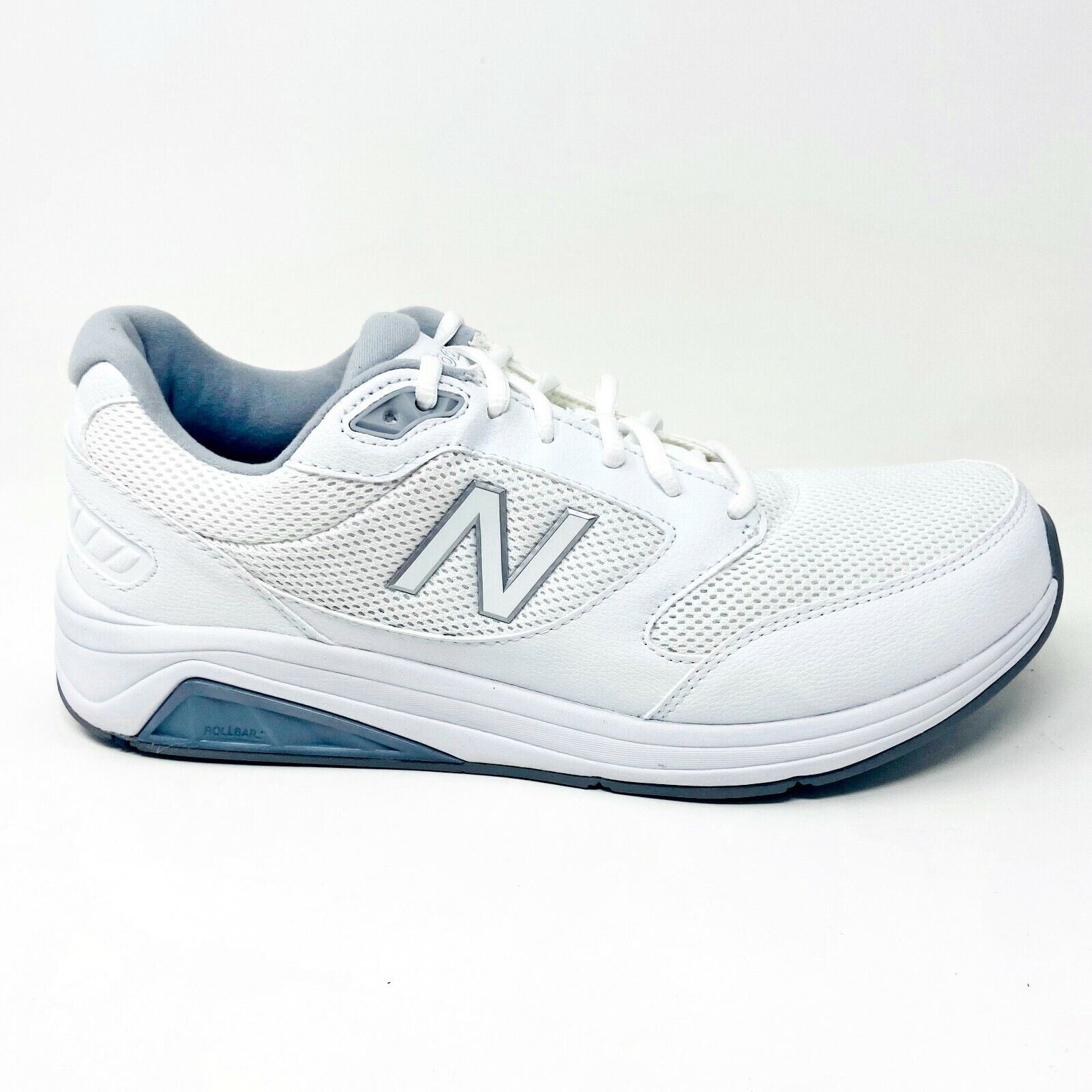 New Balance Mens 928v2 White Gray Size 14 D Leather Walking  display picture 3