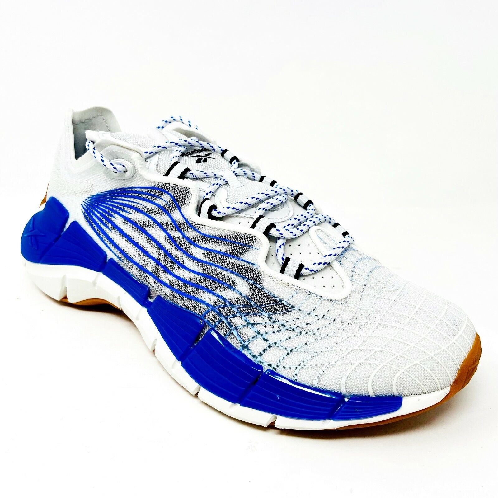 Reebok Zig Kinetica II Morning Fog White Blue Mens Running  display picture 2