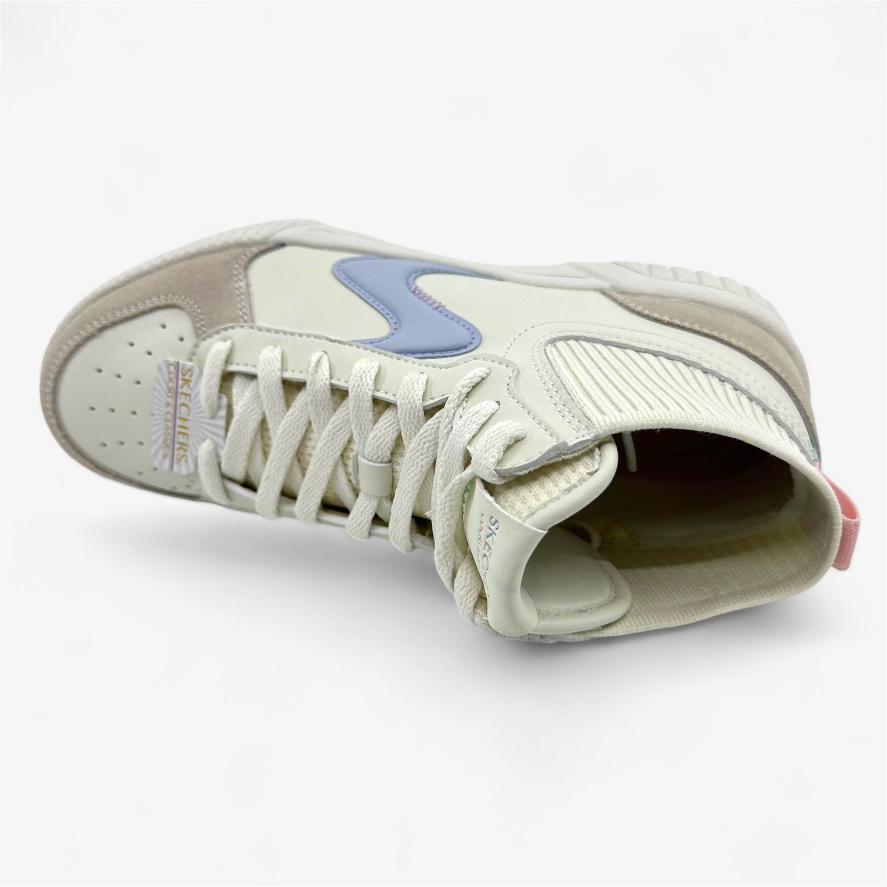 Skechers Jade Cruise Thru Natural Multicolor Womens Court Classics