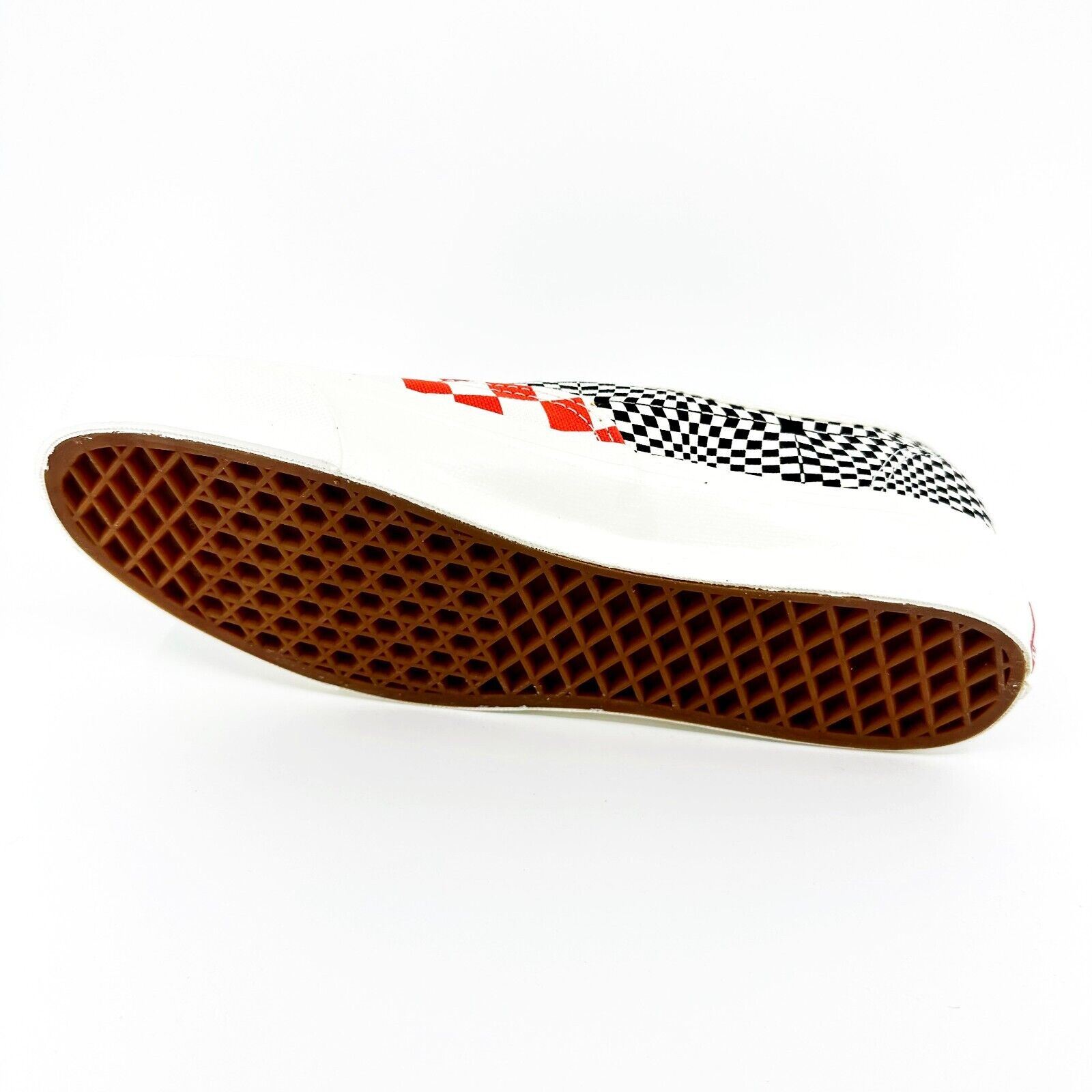 Vans Vault OG Authentic LX (Canvas) Logo Checkerboard Flame Black