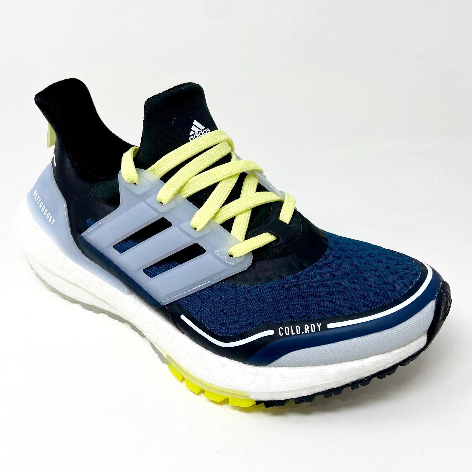 Adidas Ultraboost 21 COLD.RDY Navy White Yellow Womens  display picture 2