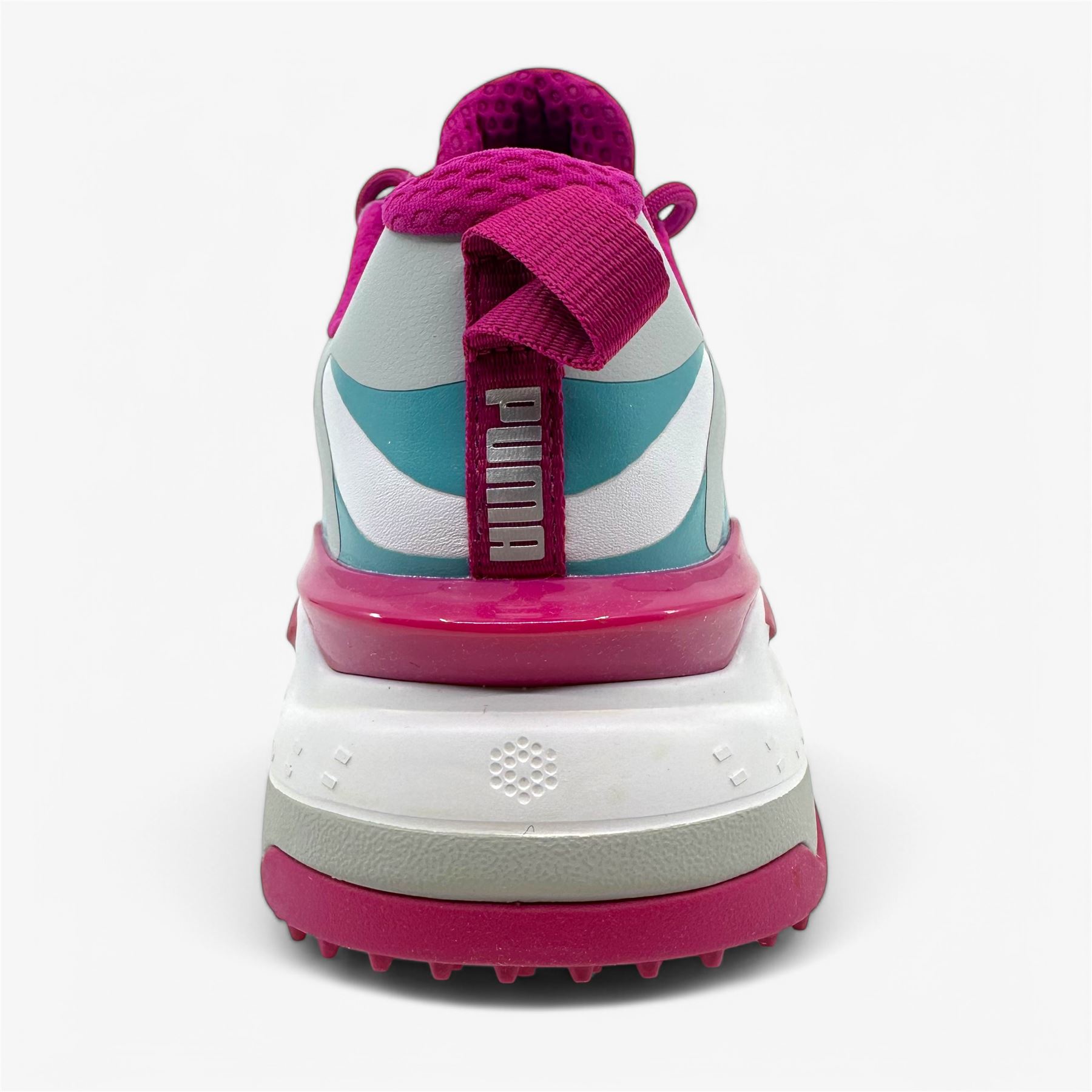 PUMA GS Fast White Chalk Pink Porcelain Womens Waterproof Golf