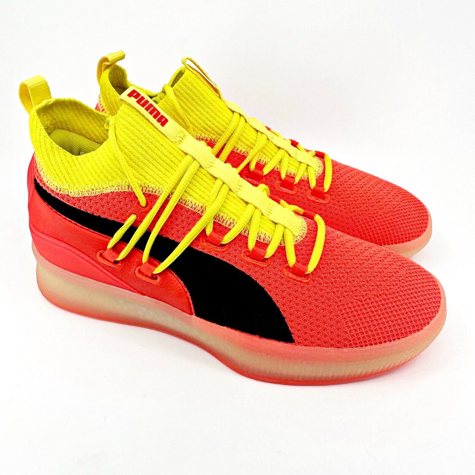Puma Clyde Court Disrupt Red Blast Mens Left 8.5 Right 9.5