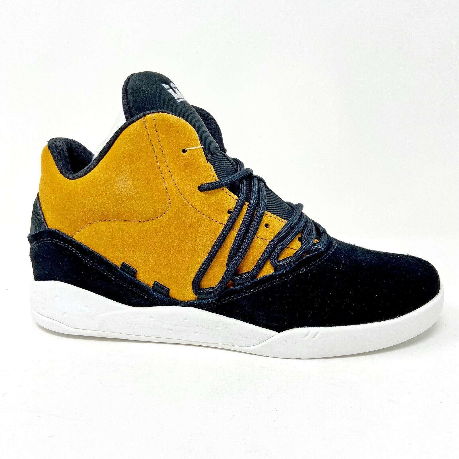 Supra Estaban Black Cathay Spice White Mens Size 8.5 Sneakers S04117 Supra Estaban Black Cathay Spice White Mens Size 8.5  main image 3