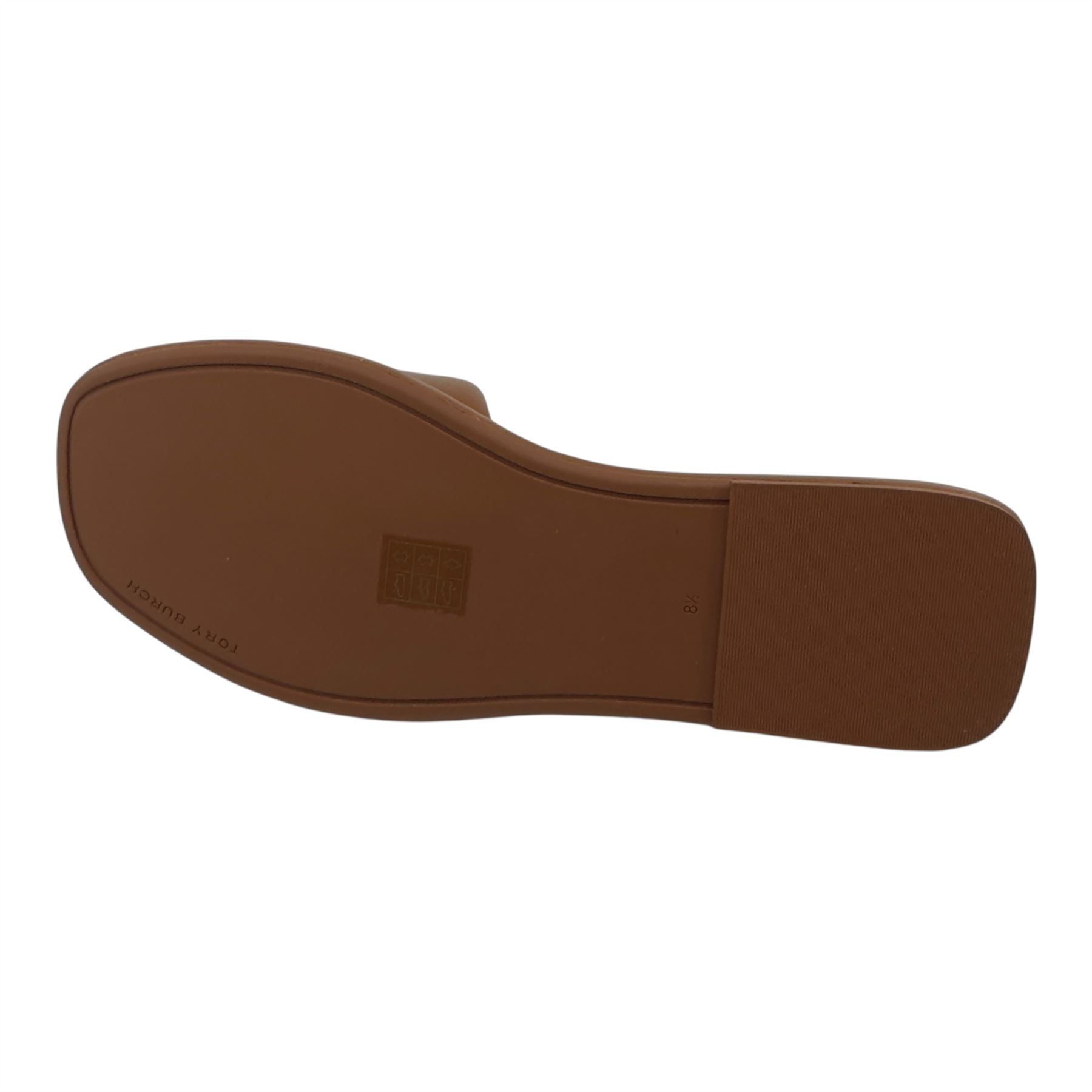 Tory Burch Double T Sport Slide Bourdon Miele Gold Womens Nappa