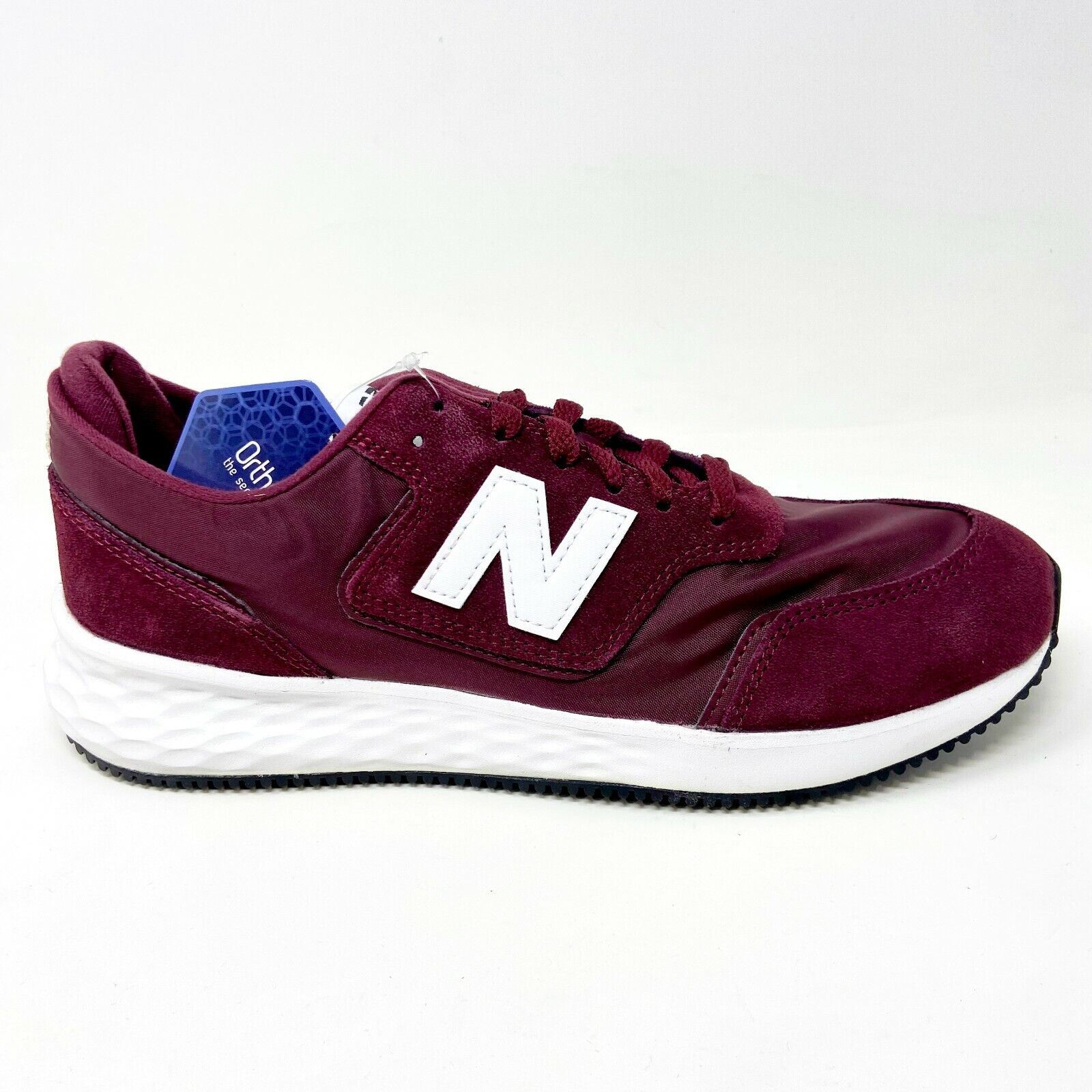 New Balance Fresh Foam X70 Burgundy White Black Mens Running Shoes