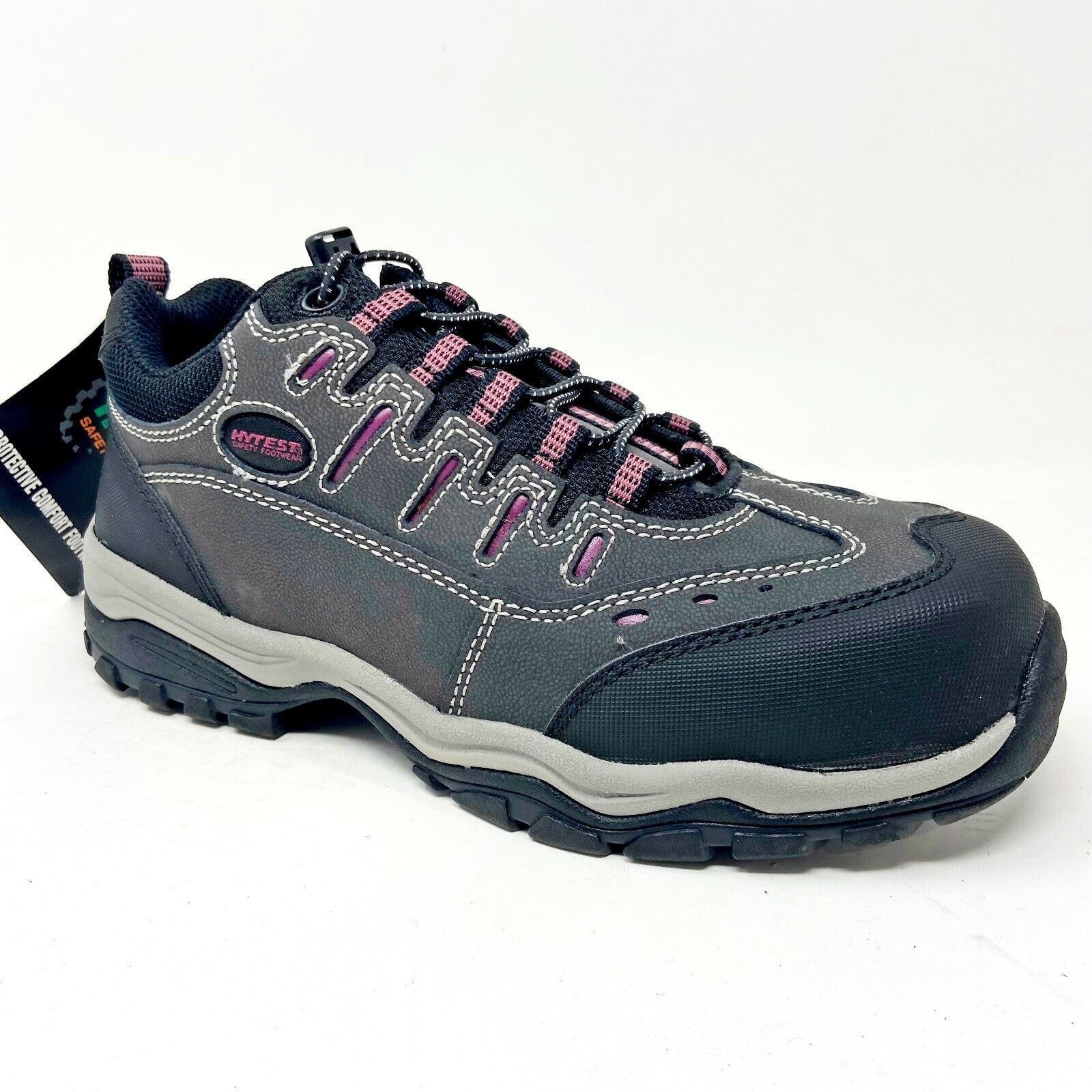 Hytest Composite Toe SD Athletic Black Womens Wide Width Work
