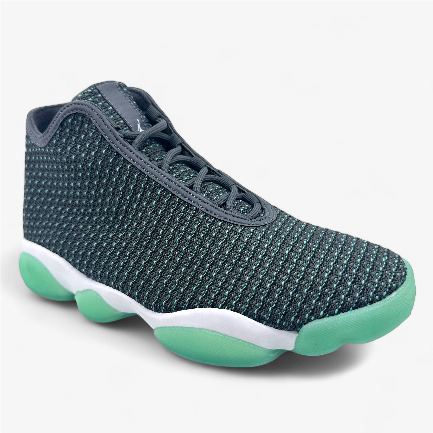 Jordan Horizon Dark Gray White Hyper Turquoise Mens Athletic
