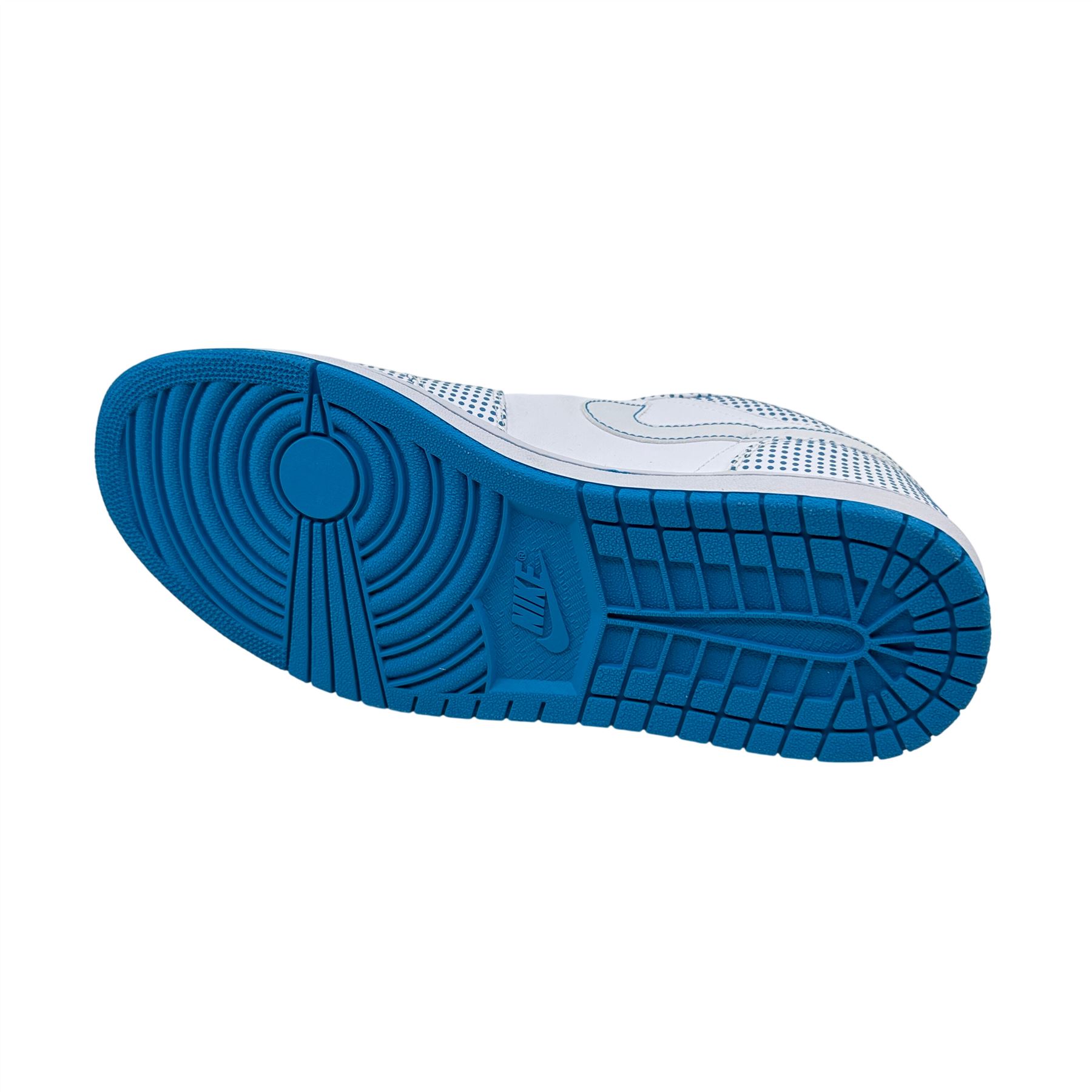 Jordan 1 Phat Low White Laser Blue Mens Athletic Sneaker | eBay