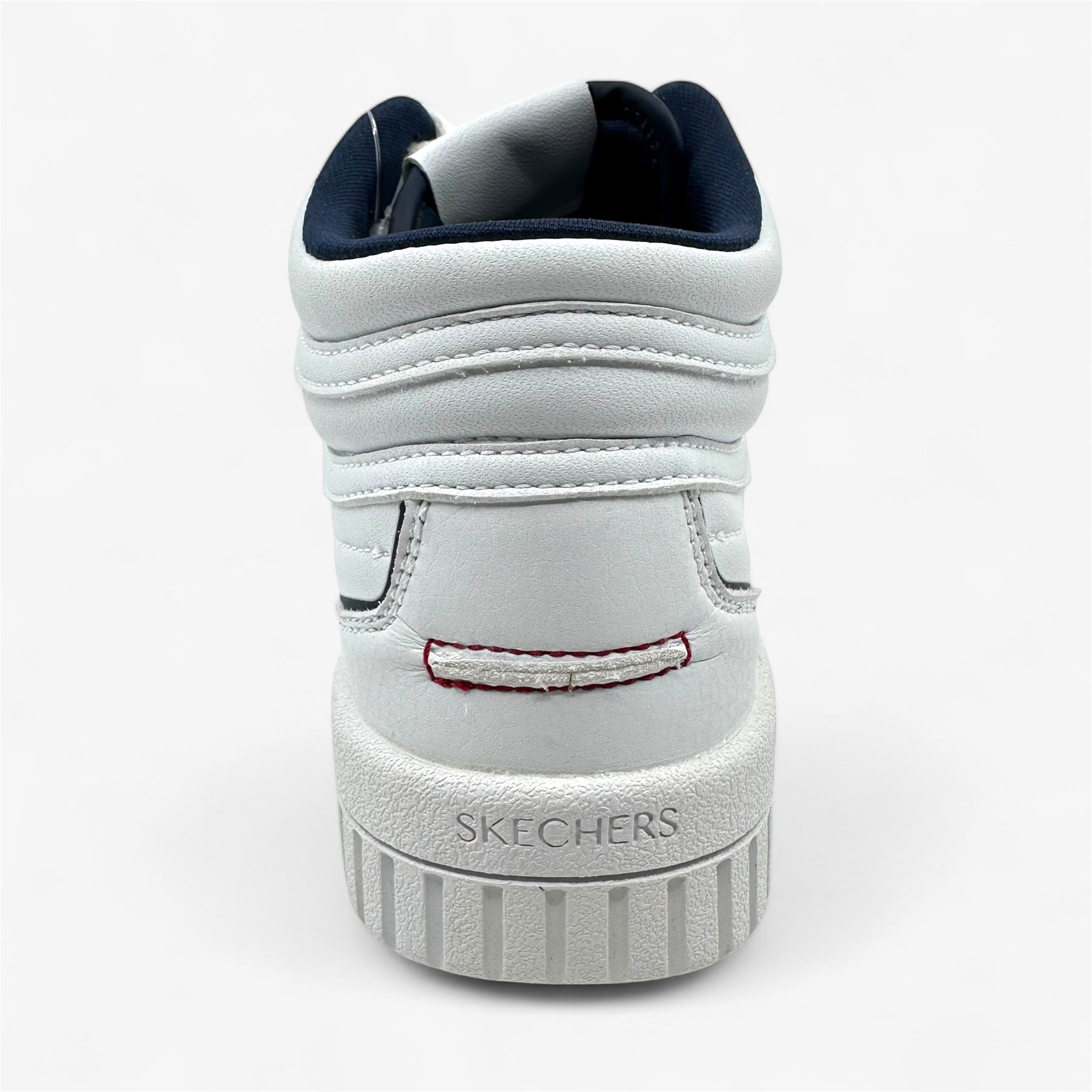 Skechers Jade High Reward White Navy Red Womens Size 5.5
