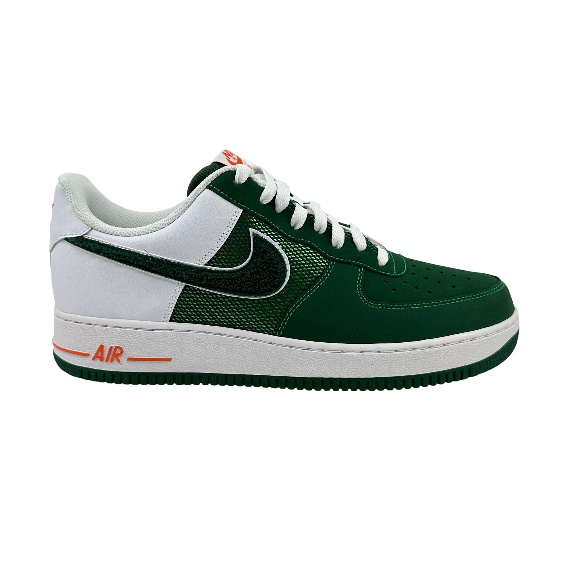 Nike Air Force 1 Court Green Mens Athletic Varsity Pack 