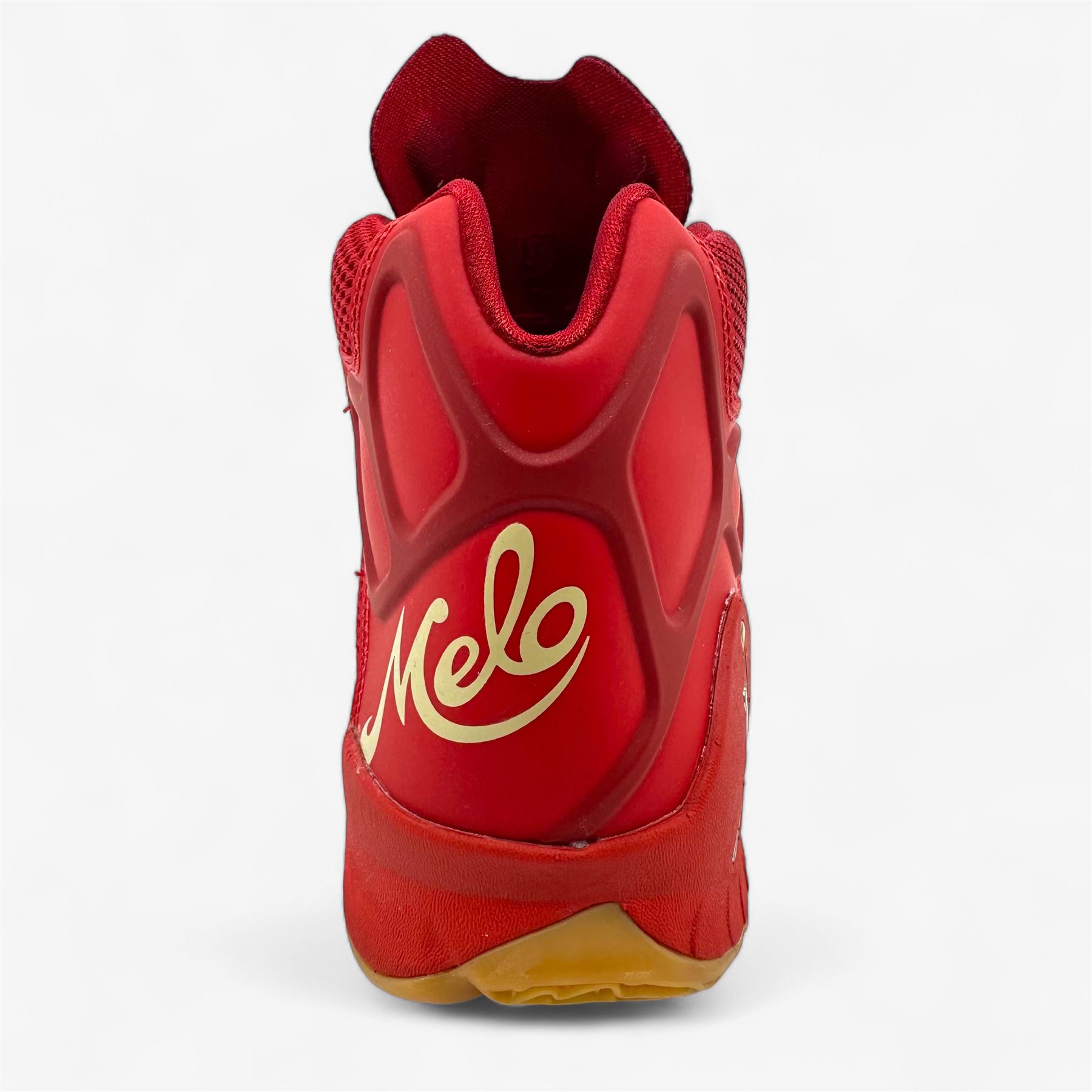Jordan Melo M12 Gym Red Metallic Gold Mens Athletic Sneaker | eBay