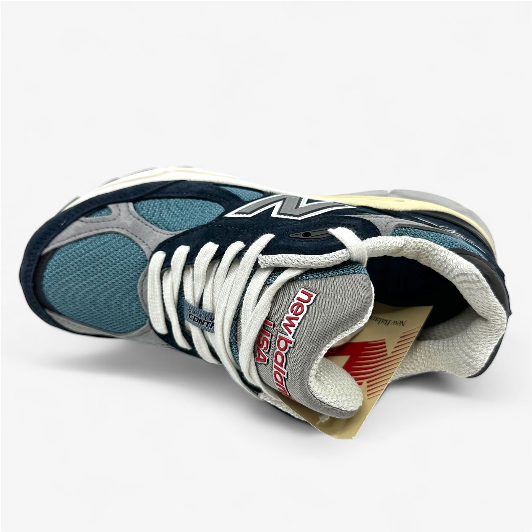 New Balance 990 Teddy Santis Navy Castlerock Mens Size 6 Made in