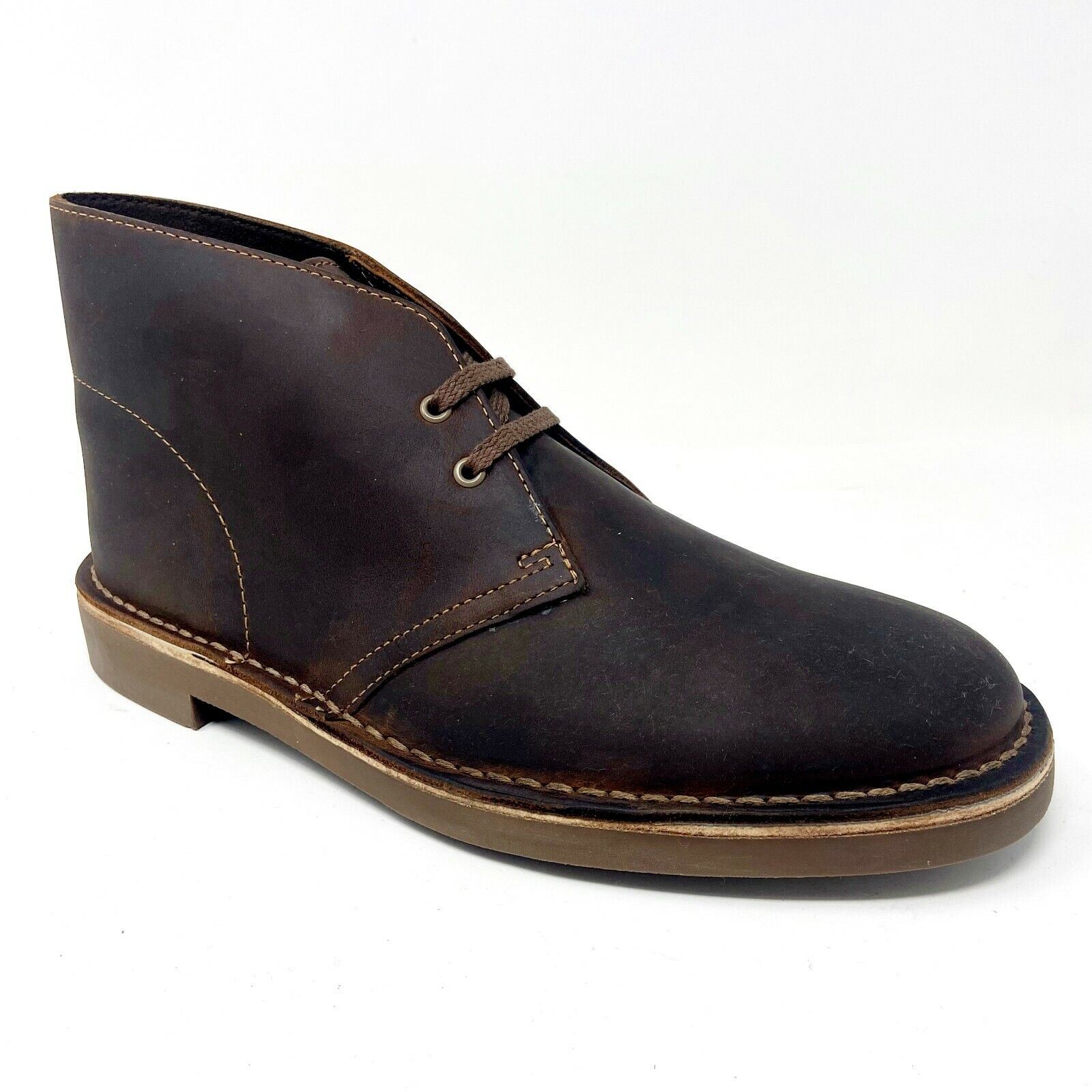 Clarks Originals Bushacre 2 Beeswax Brown Mens Leather Chukka