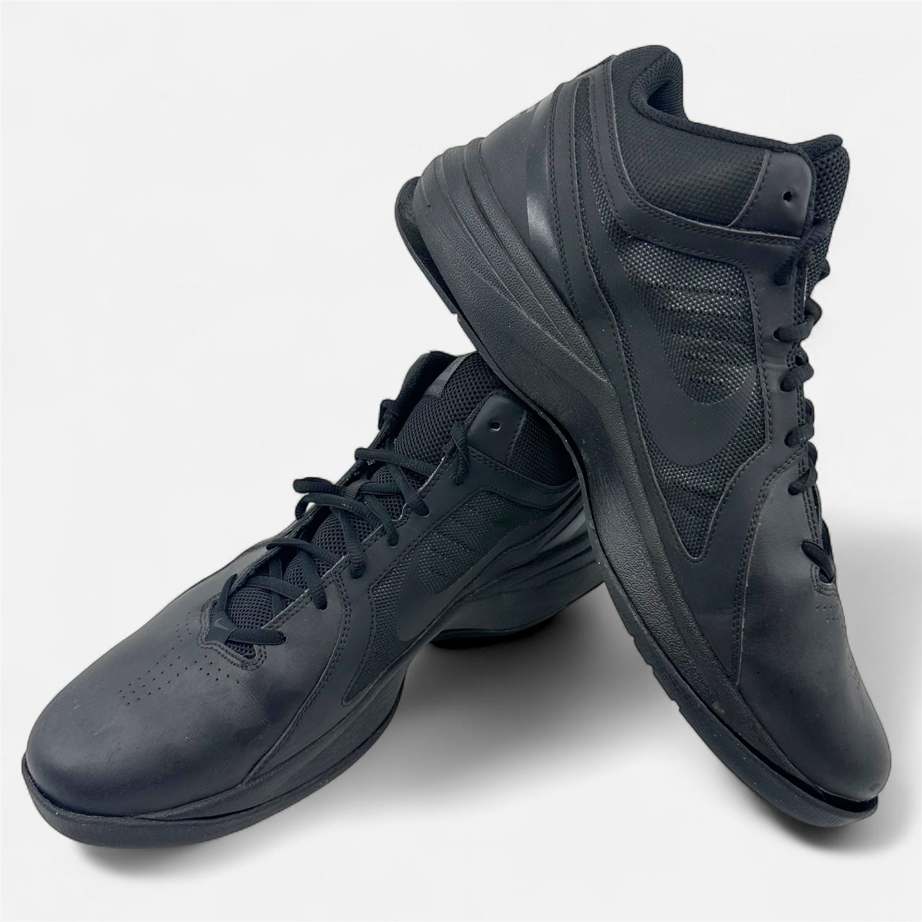 Nike The Overplay VII Black Anthracite Mens Size 14 Athletic 