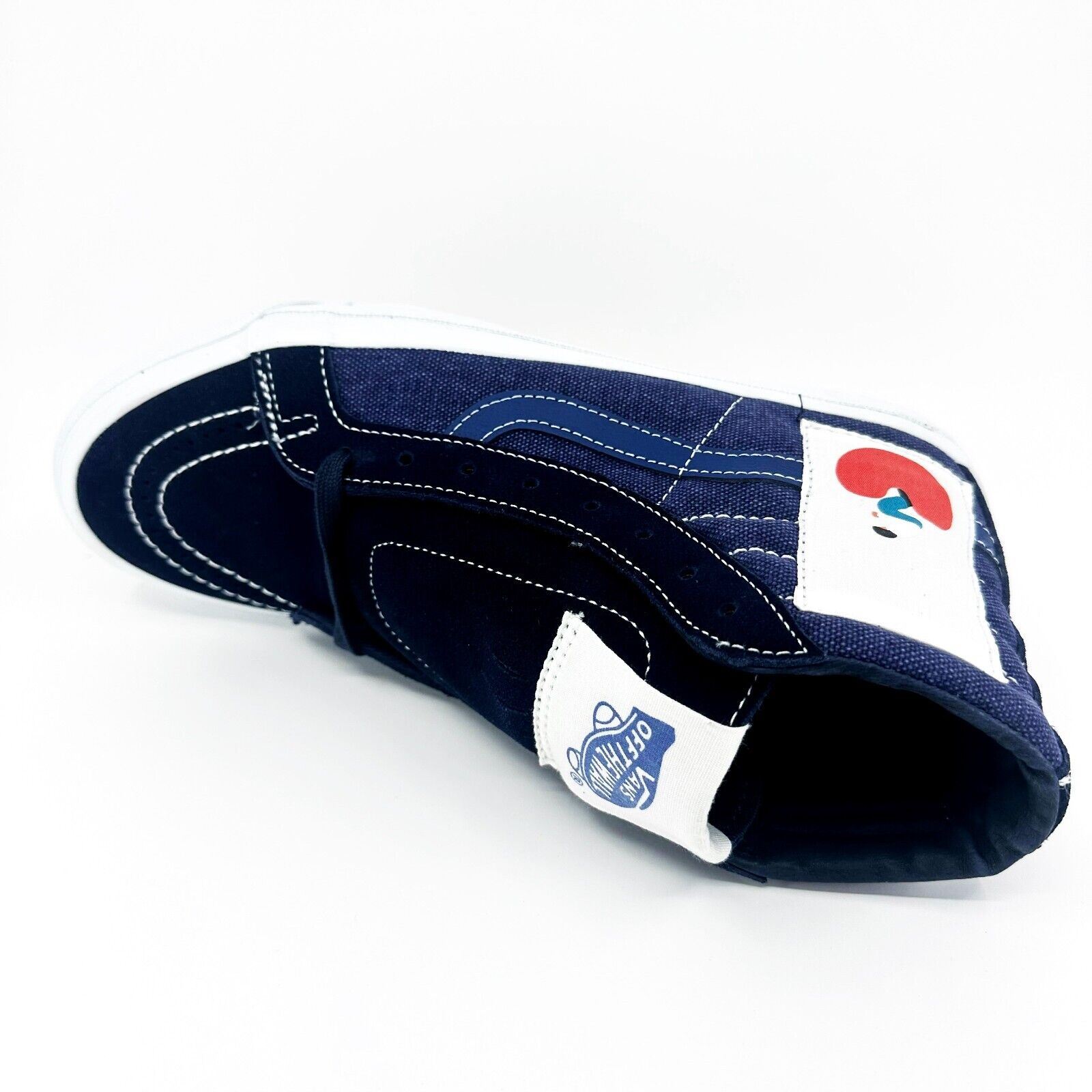 Geoff McFetridge × Vans Sk8-Hi Freetime Vans Vault x Geoff McFetridge OG Sk8 Hi LX (GM) Freetime Navy Mens
