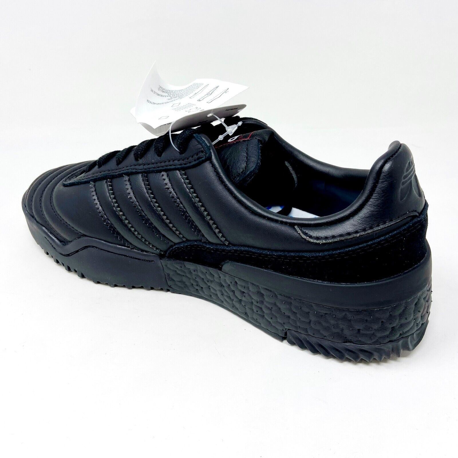 靴 Alexanderwang Alexander Wang logo-embossed Leather Sneakers | White