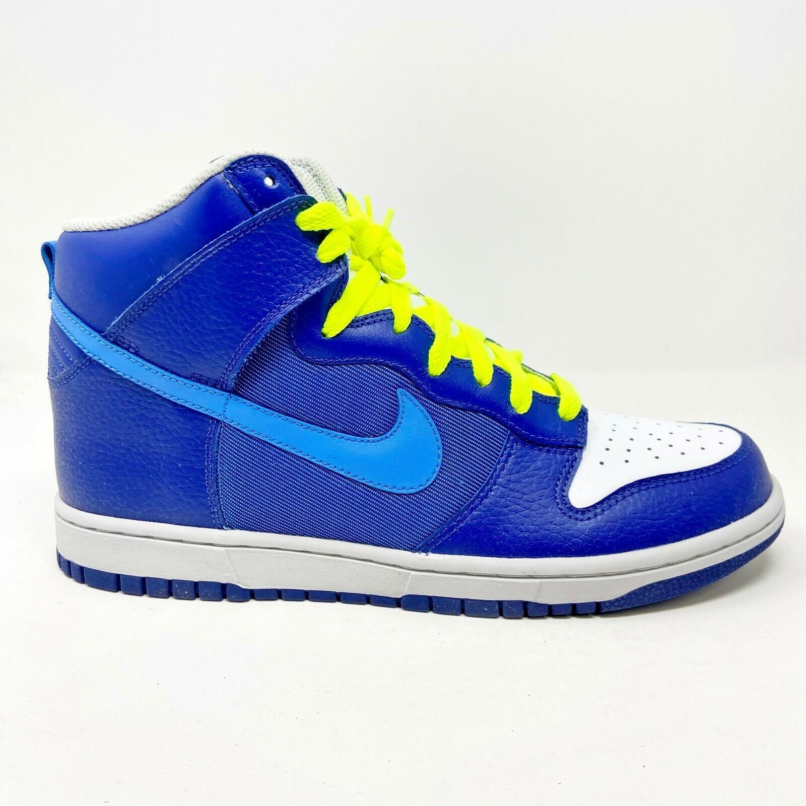 Nike Dunk High Varsity Deep Royal Blue White Mens Retro  display picture 3