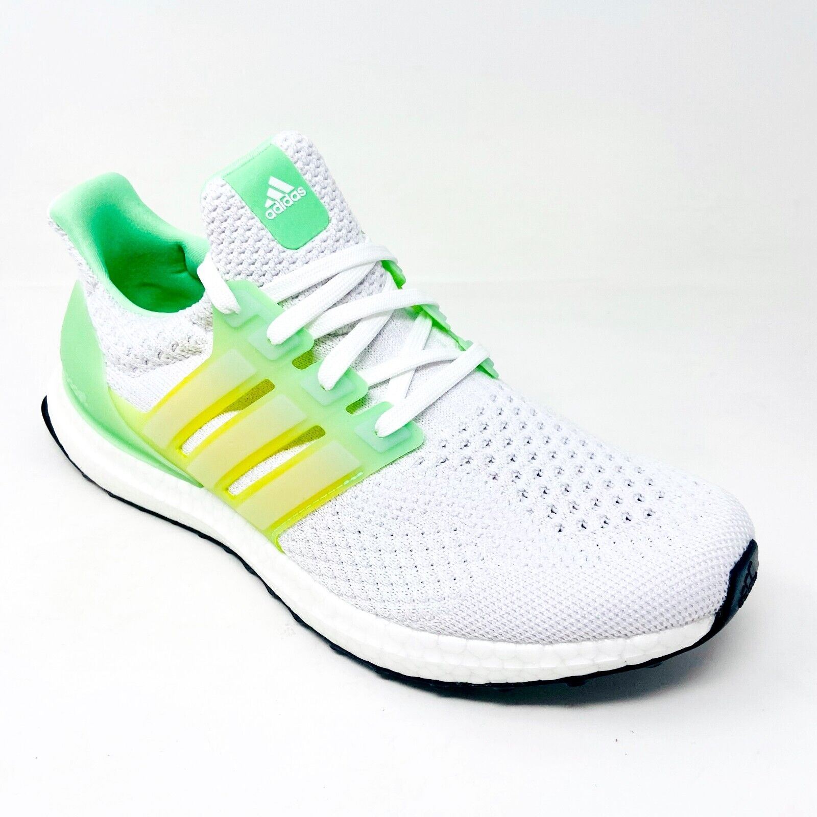 Adidas UltraBoost 5.0 DNA White Beam Green Mens Running  display picture 2
