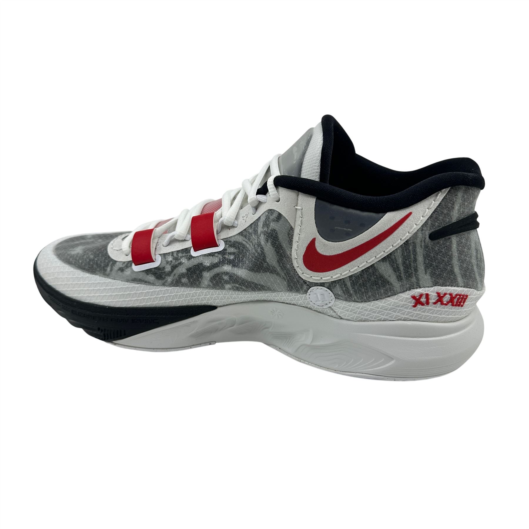 Nike Kyrie 8 White University Red Black Mens Athletic Sneaker | eBay