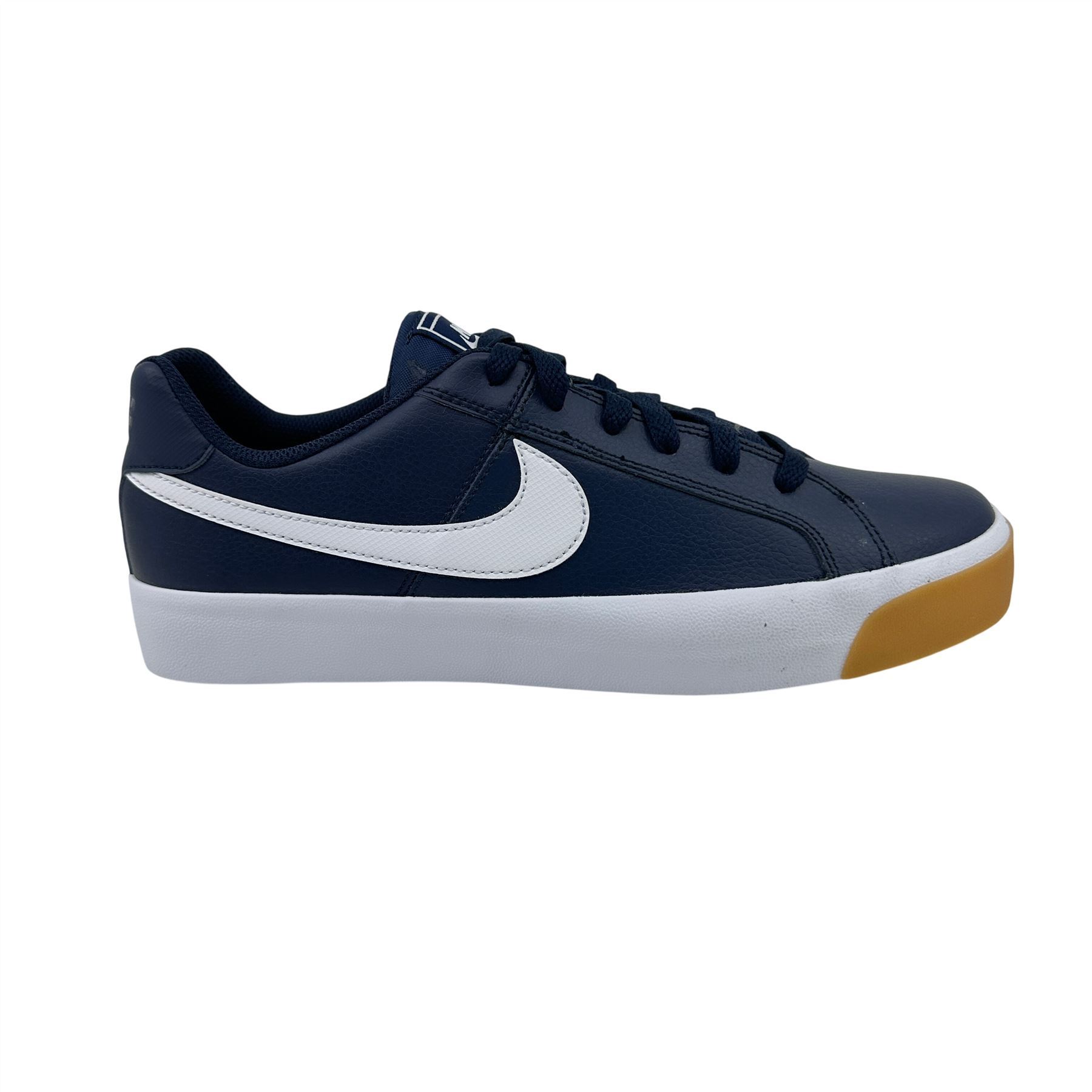 Nike Court Royale AC Obsidian Navy White Gum Mens Athletic 