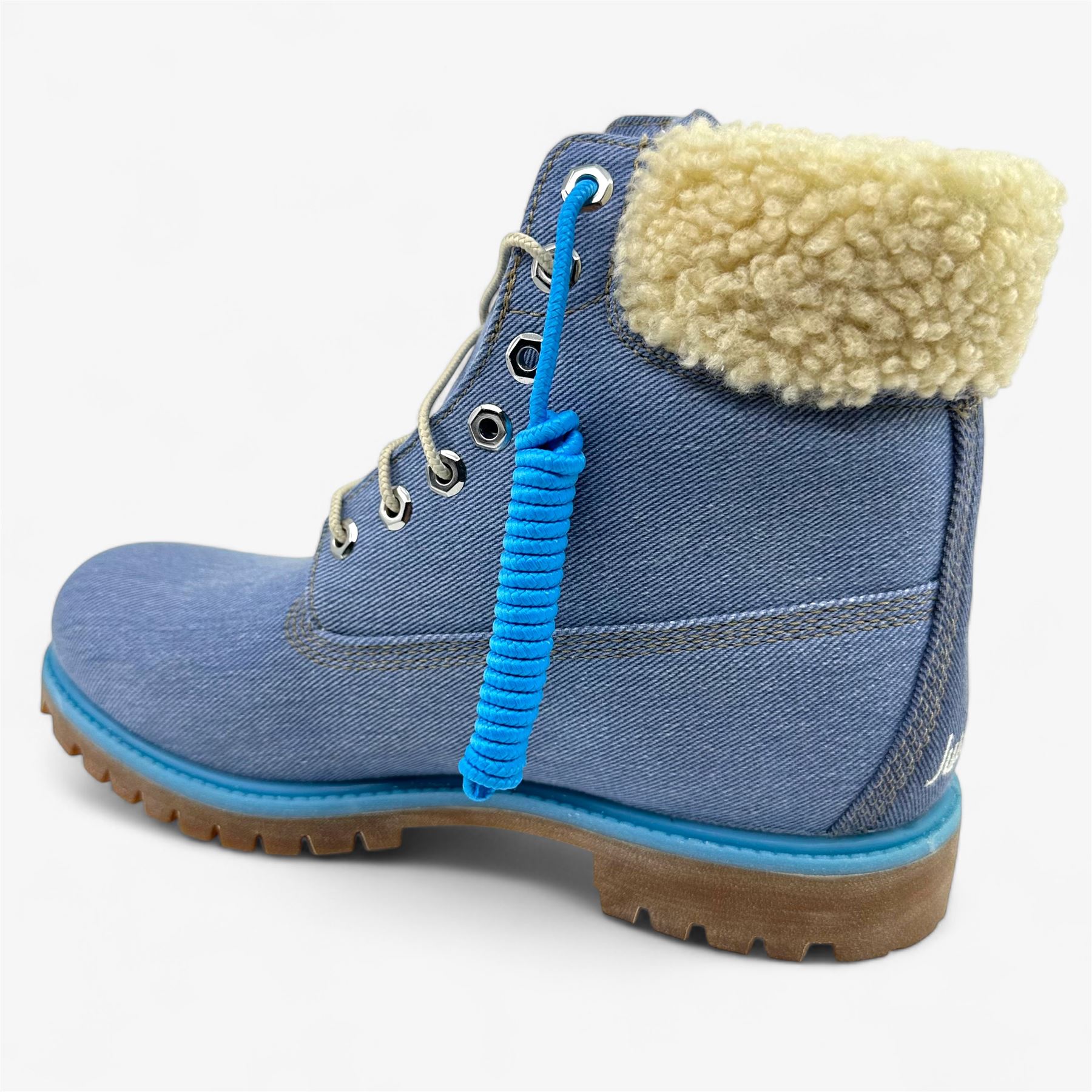 Timberland 6 Inch Premium Medium Blue Denim Mens Just Don